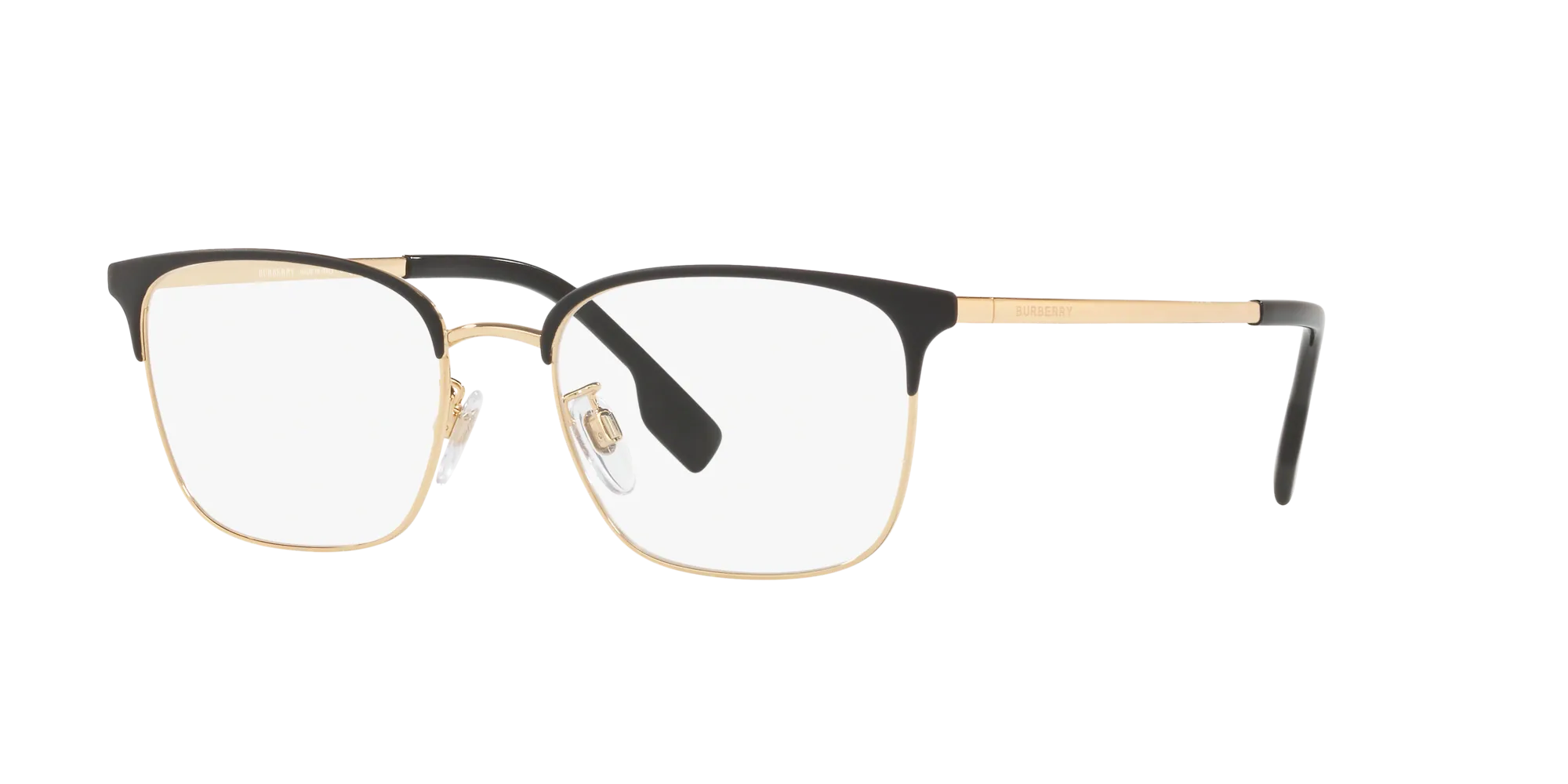 Burberry BE1338D 1017 Montature da vista Metallo Nero Squadrata Normale - immagine 1