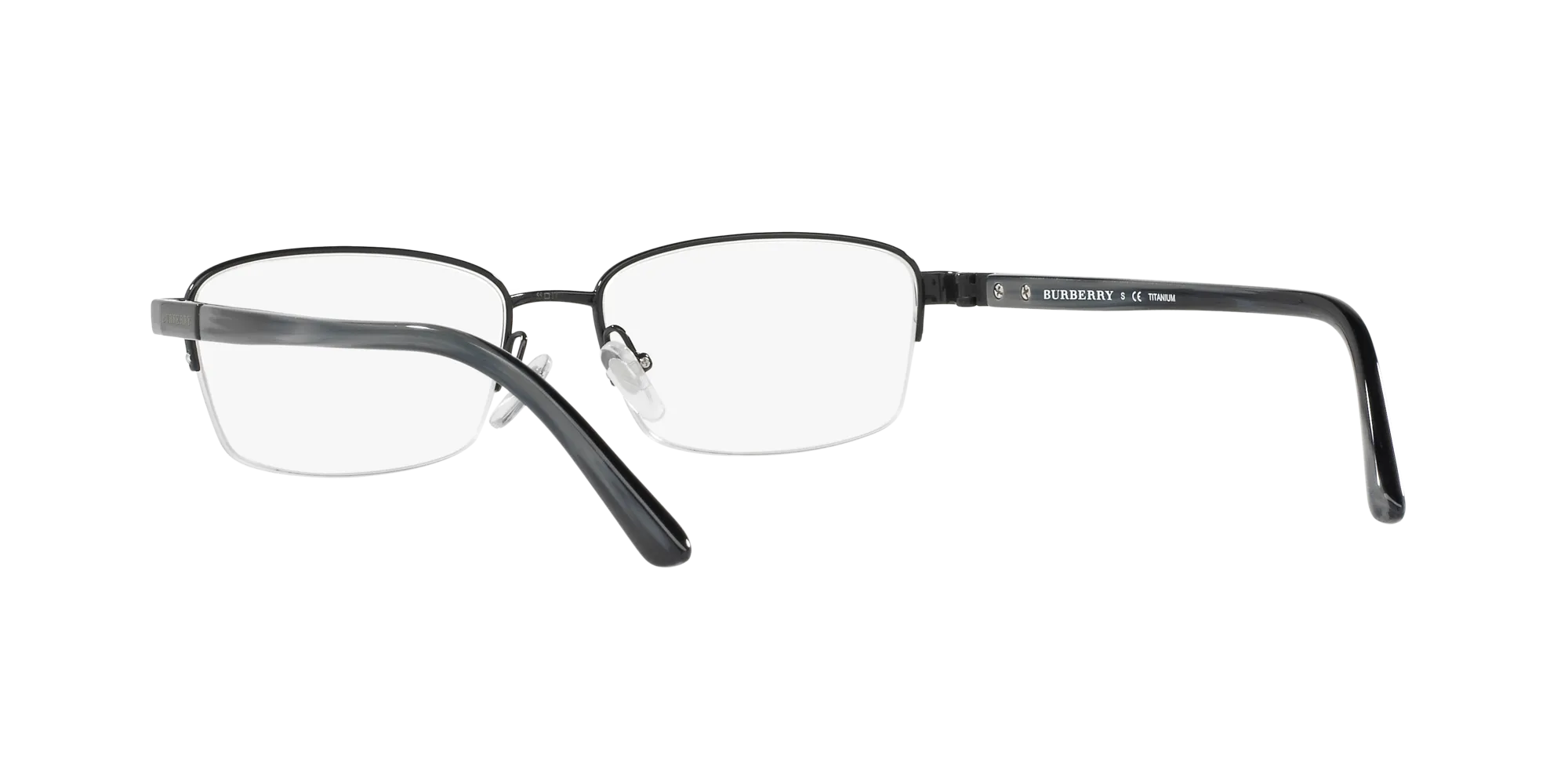 Burberry BE1288TD 1091 Montature da vista Titanio Grigio Squadrata Normale - immagine 4