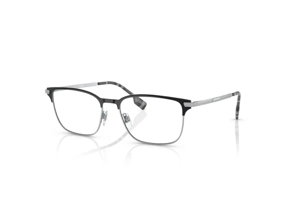 Burberry BE1372 1005 Montature da vista Metallo Nero Geometrica - immagine 1