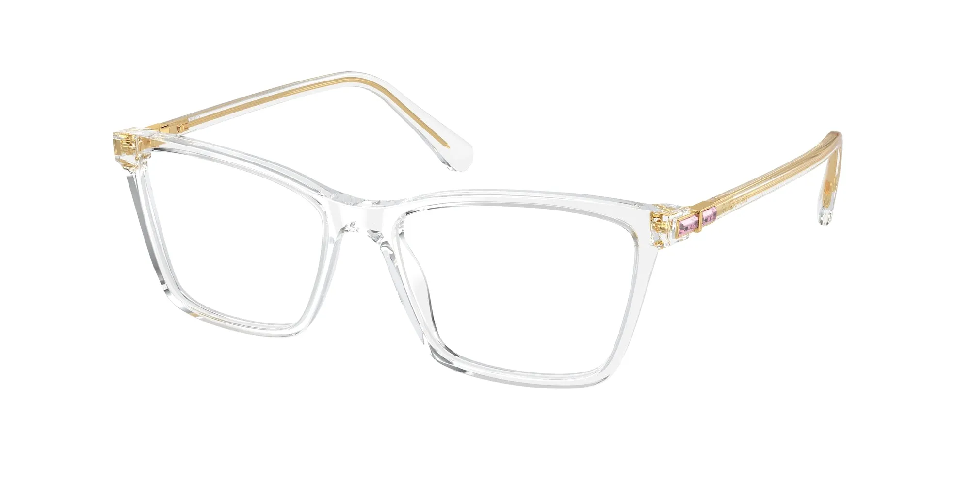 Swarovski SK2015 1027 Montature da vista Acetato Trasparente Squadrata Normale - immagine 1