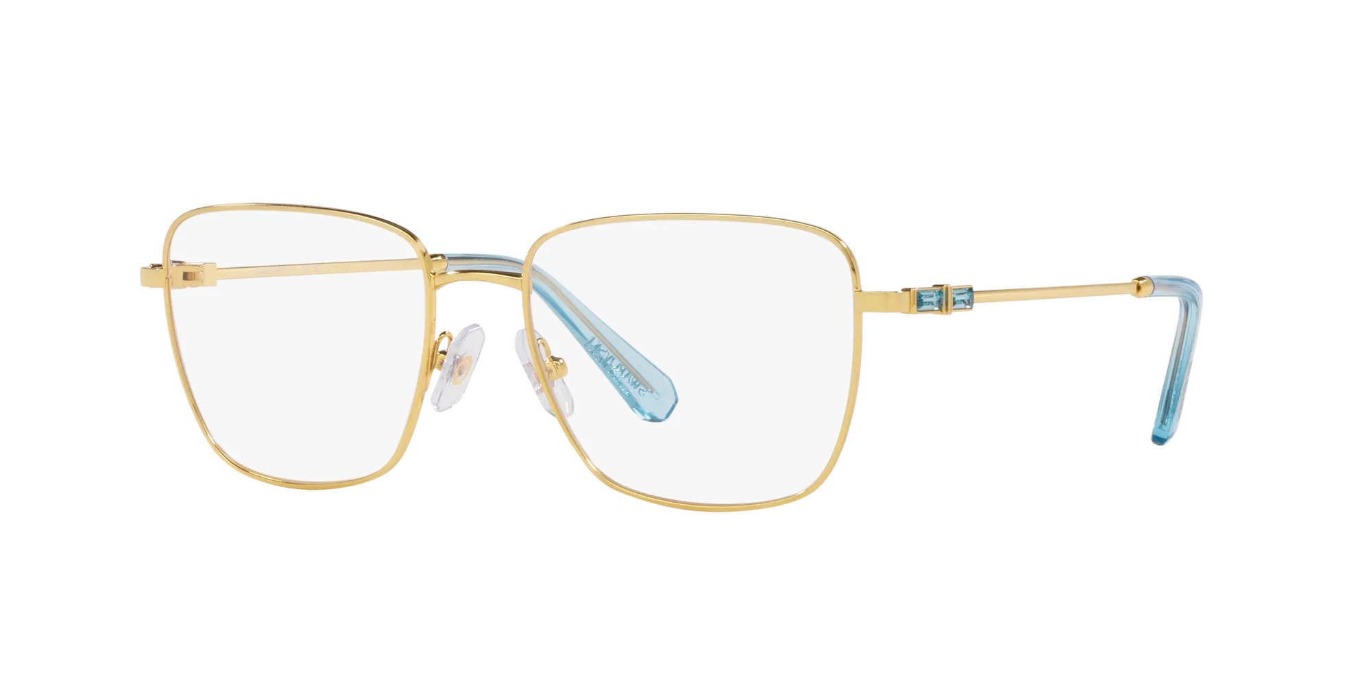 Swarovski SK1003 4021 Montature da vista Metallo Oro Squadrata Normale - immagine 3
