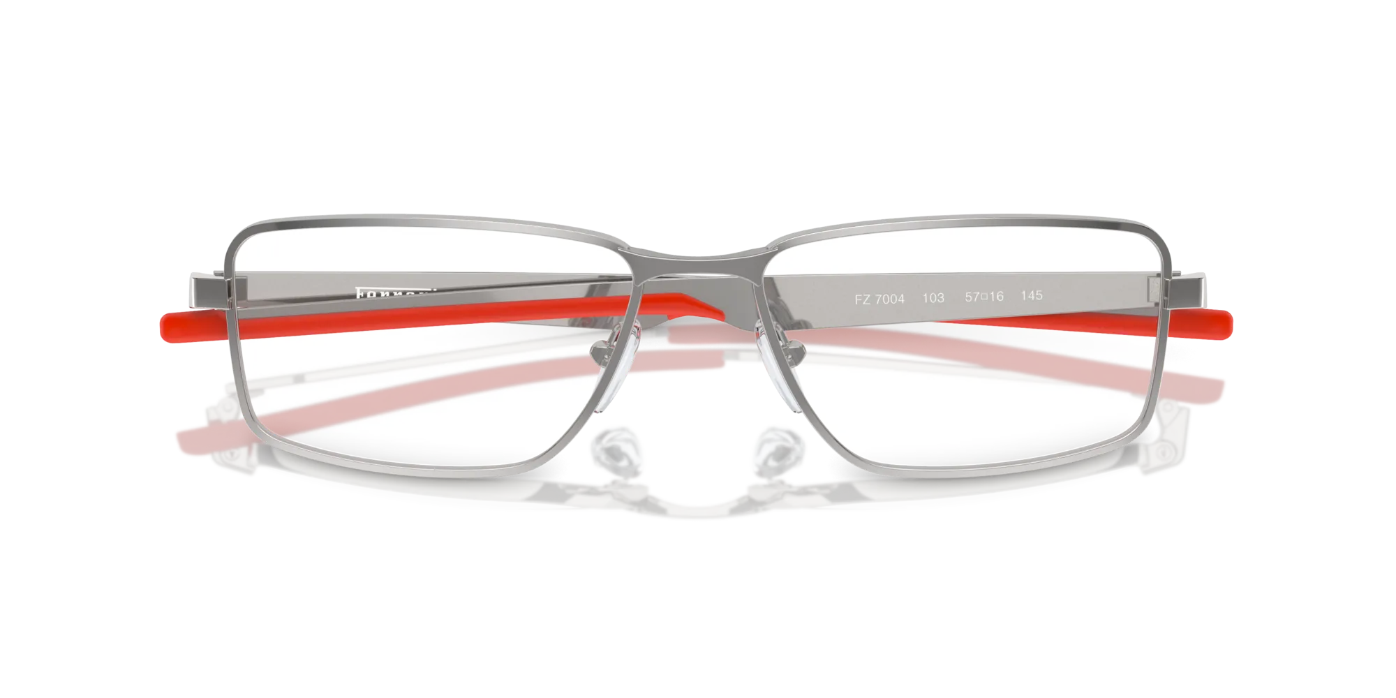 Ferrari Scuderia FZ7004 103 Montature da vista Metallo Argento Squadrata Normale - immagine 2