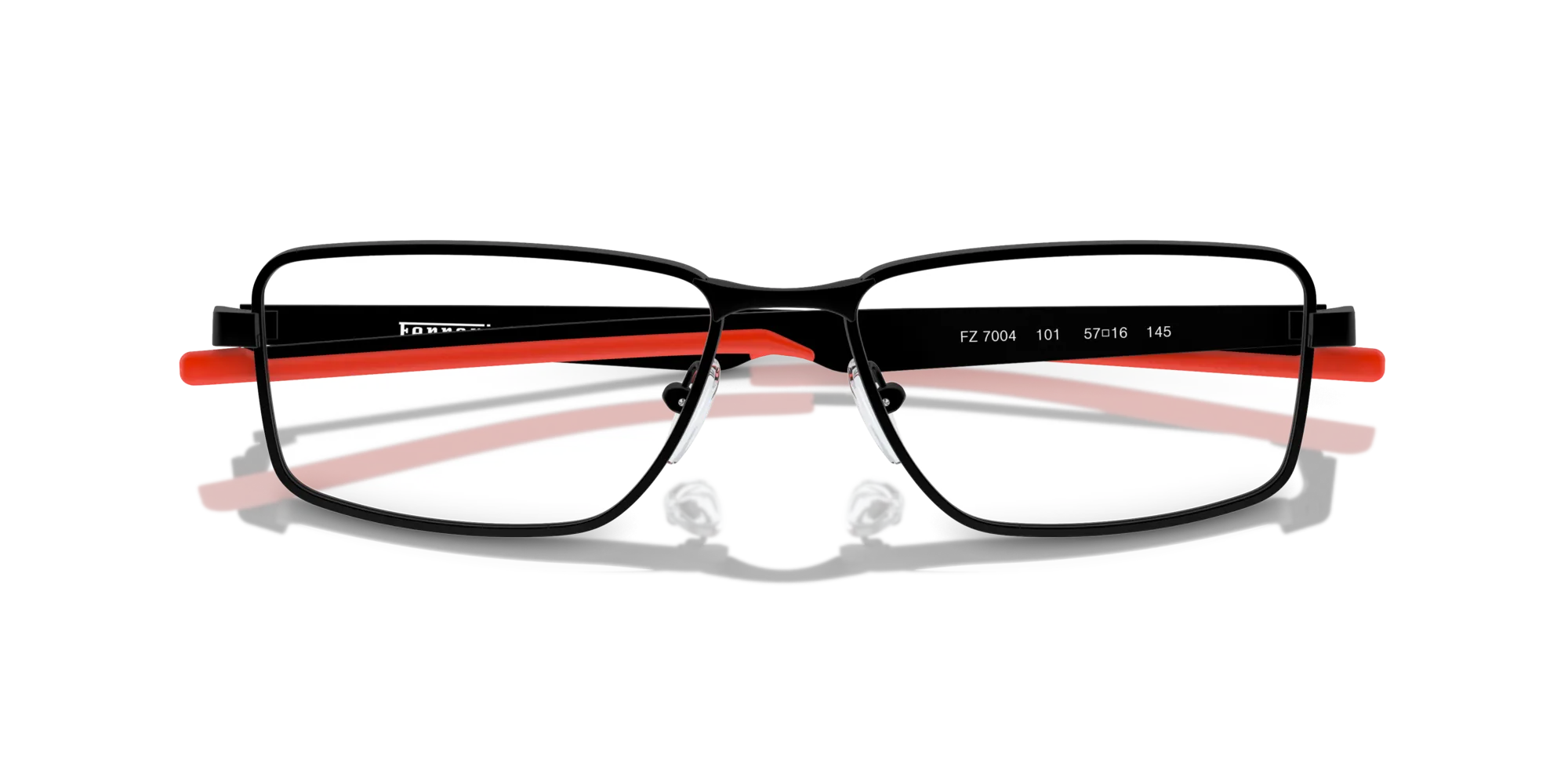 Ferrari Scuderia FZ7004 101 Montature da vista Metallo Nero Squadrata Normale - immagine 2