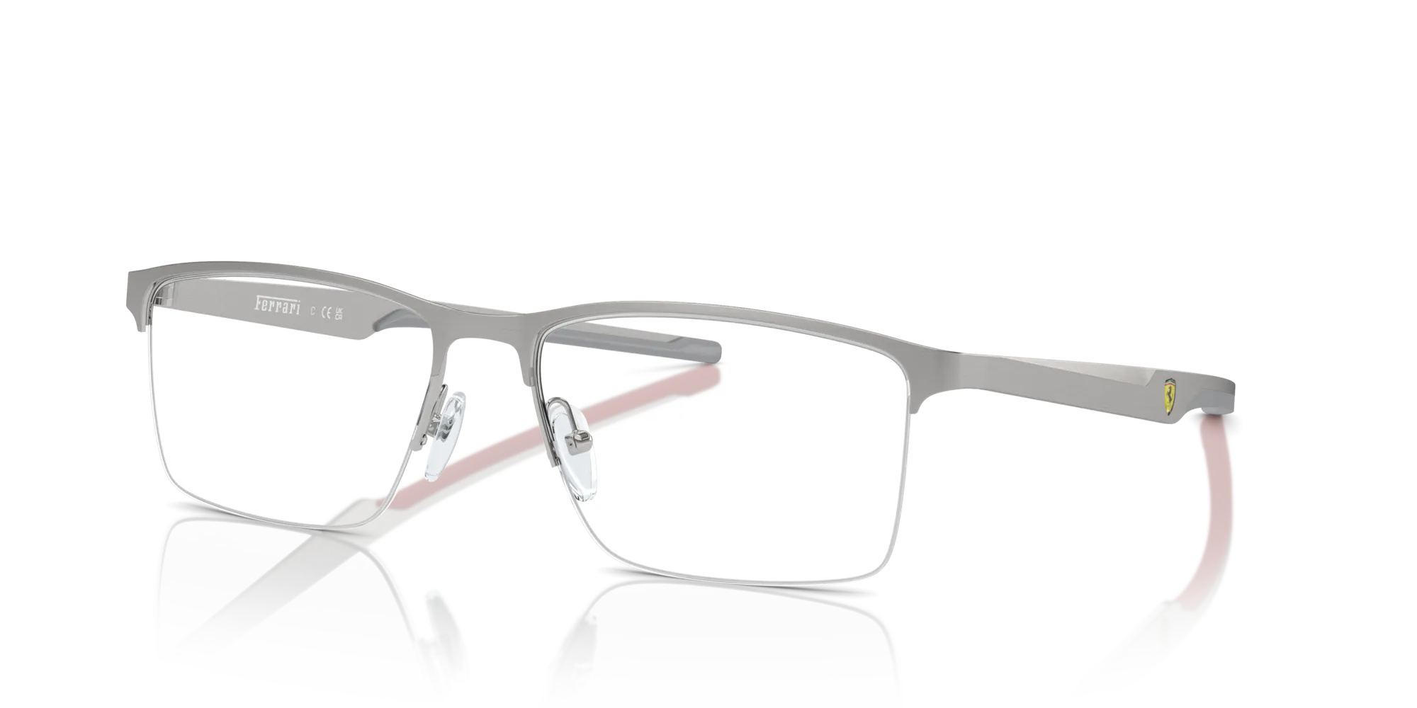 Ferrari Scuderia FZ7003 107 Montature da vista Metallo Argento Squadrata Normale - immagine 4