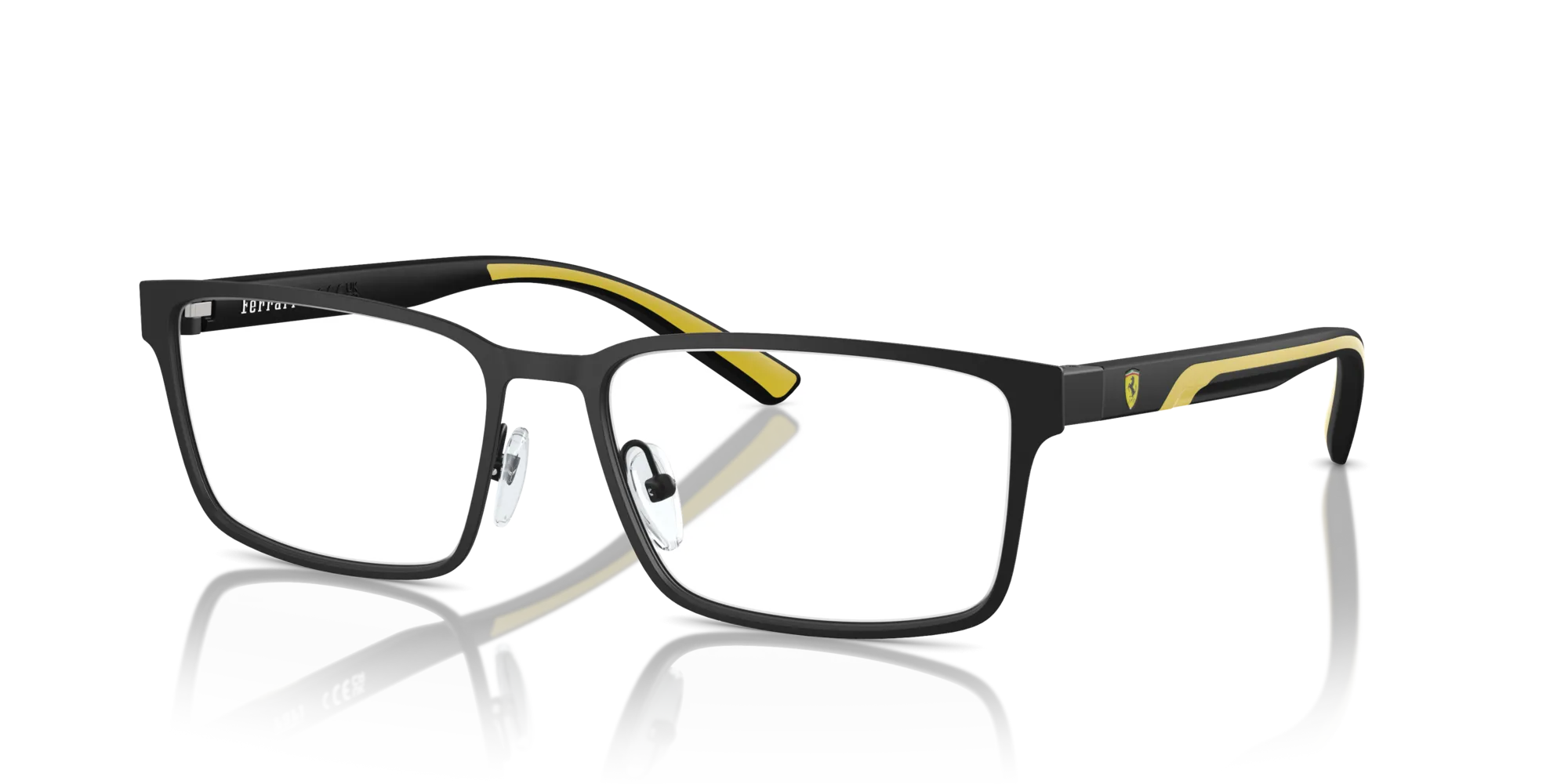 Ferrari Scuderia FZ7002 101 Montature da vista Metallo Nero Squadrata Normale - immagine 4