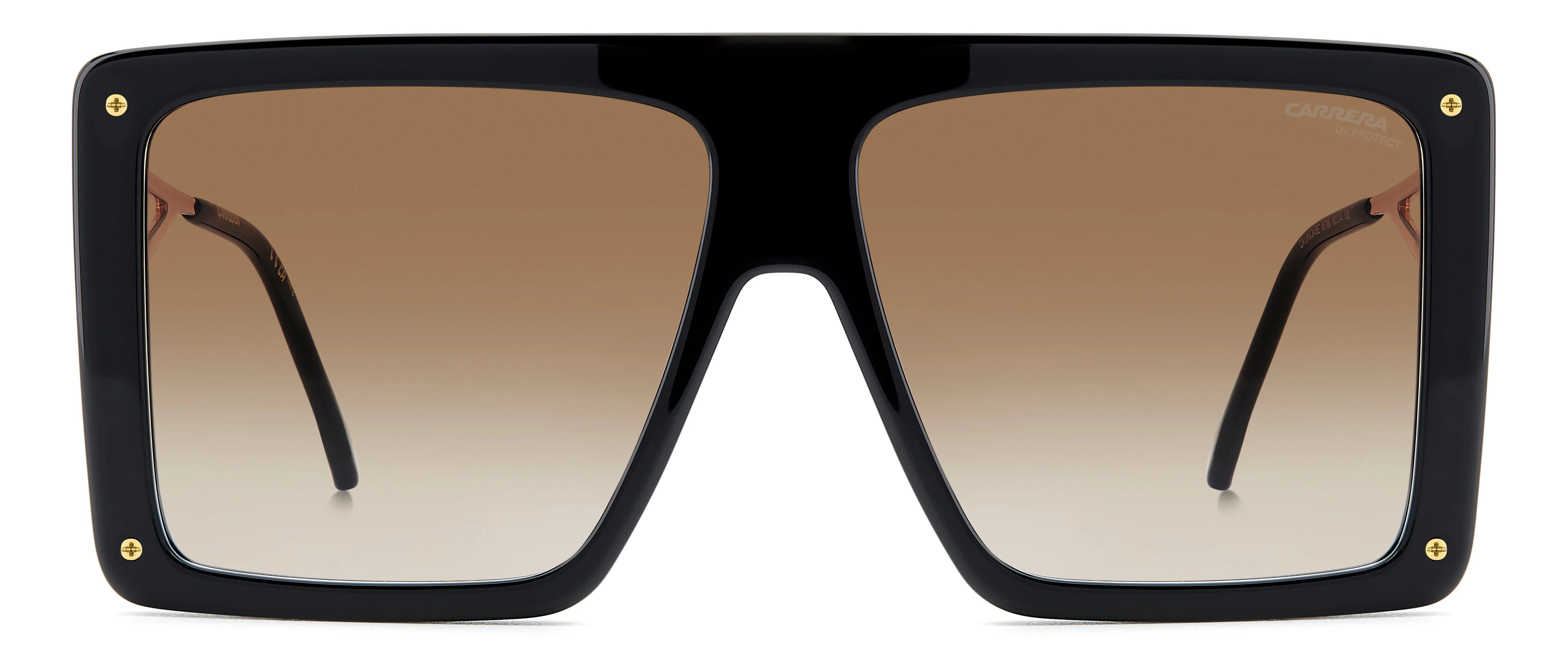 Carrera CA UNICA/SE 807/86 Occhiali da sole Acetato Nero Nero Squadrata Normale Sfumato - immagine 2