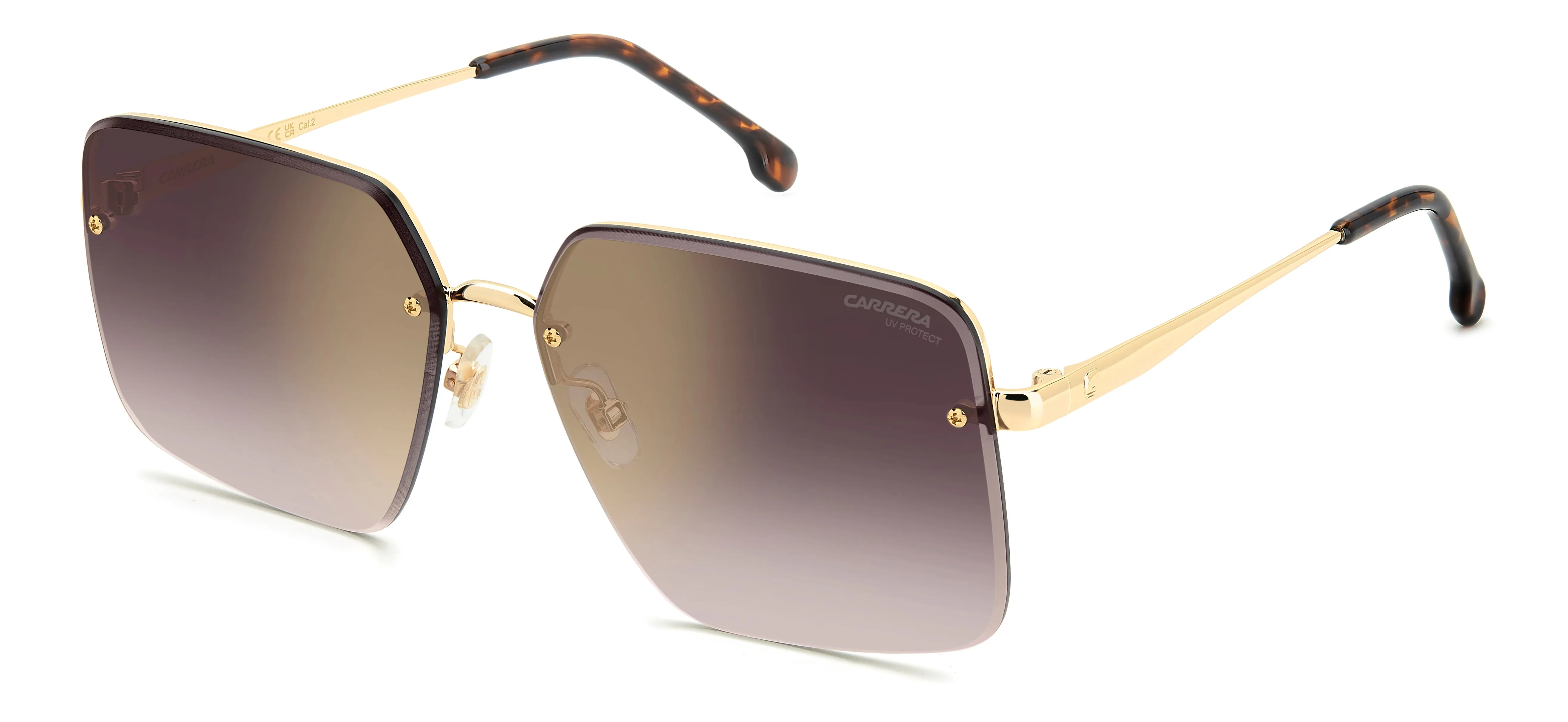 Carrera Carrera CARRERA 3044/S 0NR/YK Occhiali da sole Oro Specchiato - immagine 1