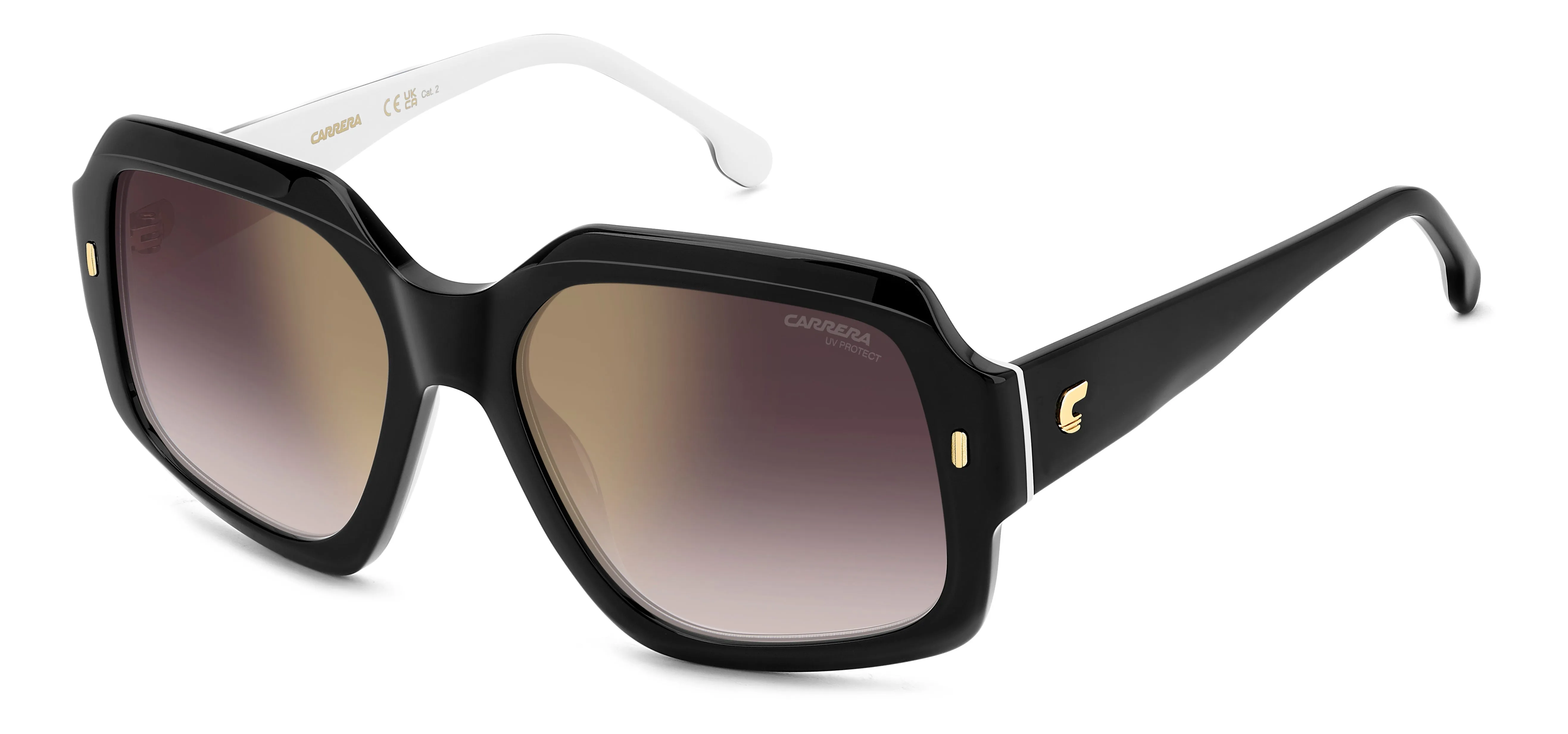 Carrera Carrera CARRERA 3045/S 80S/YK Occhiali da sole Oro Specchiato - immagine 2
