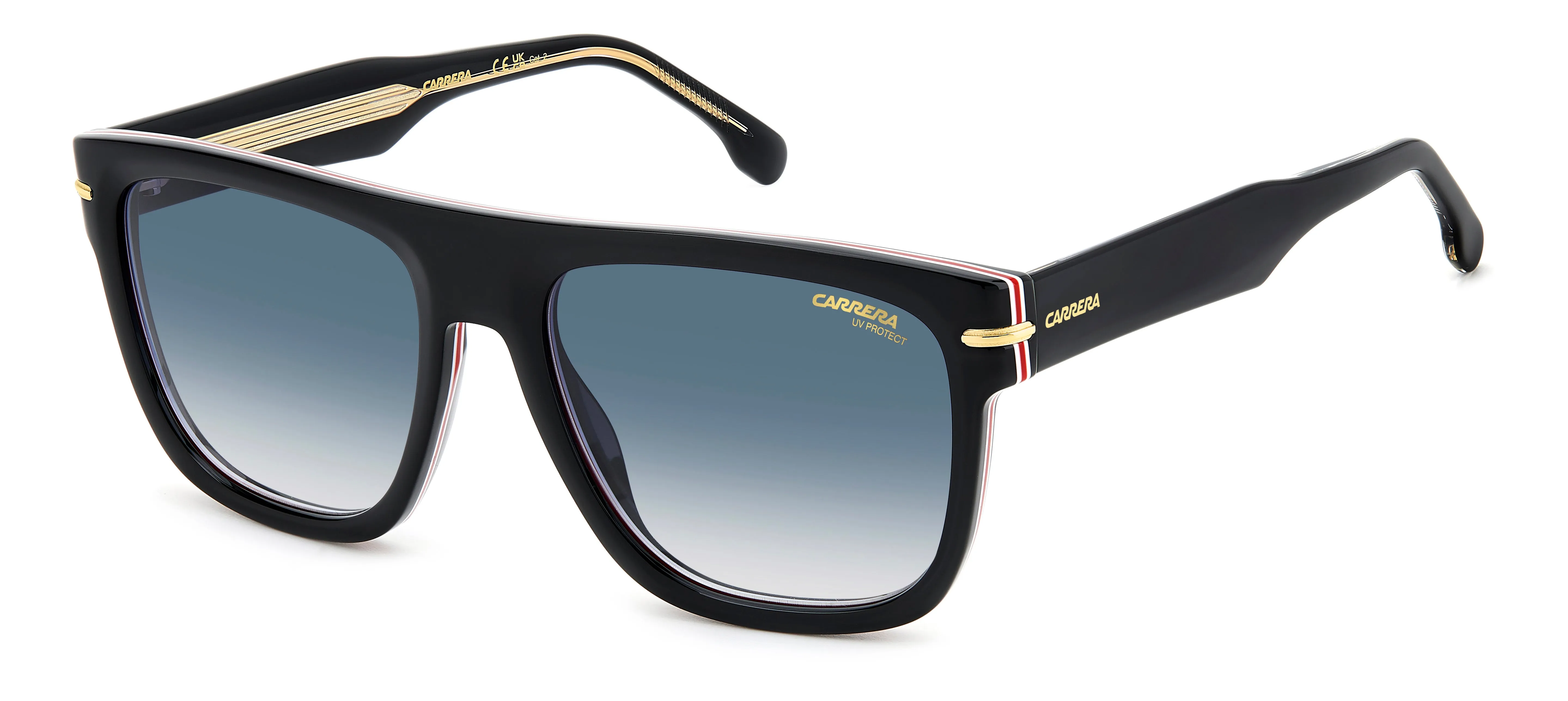 Carrera Carrera CARRERA 340/S 2M2/08 Occhiali da sole Blu Sfumato - immagine 2