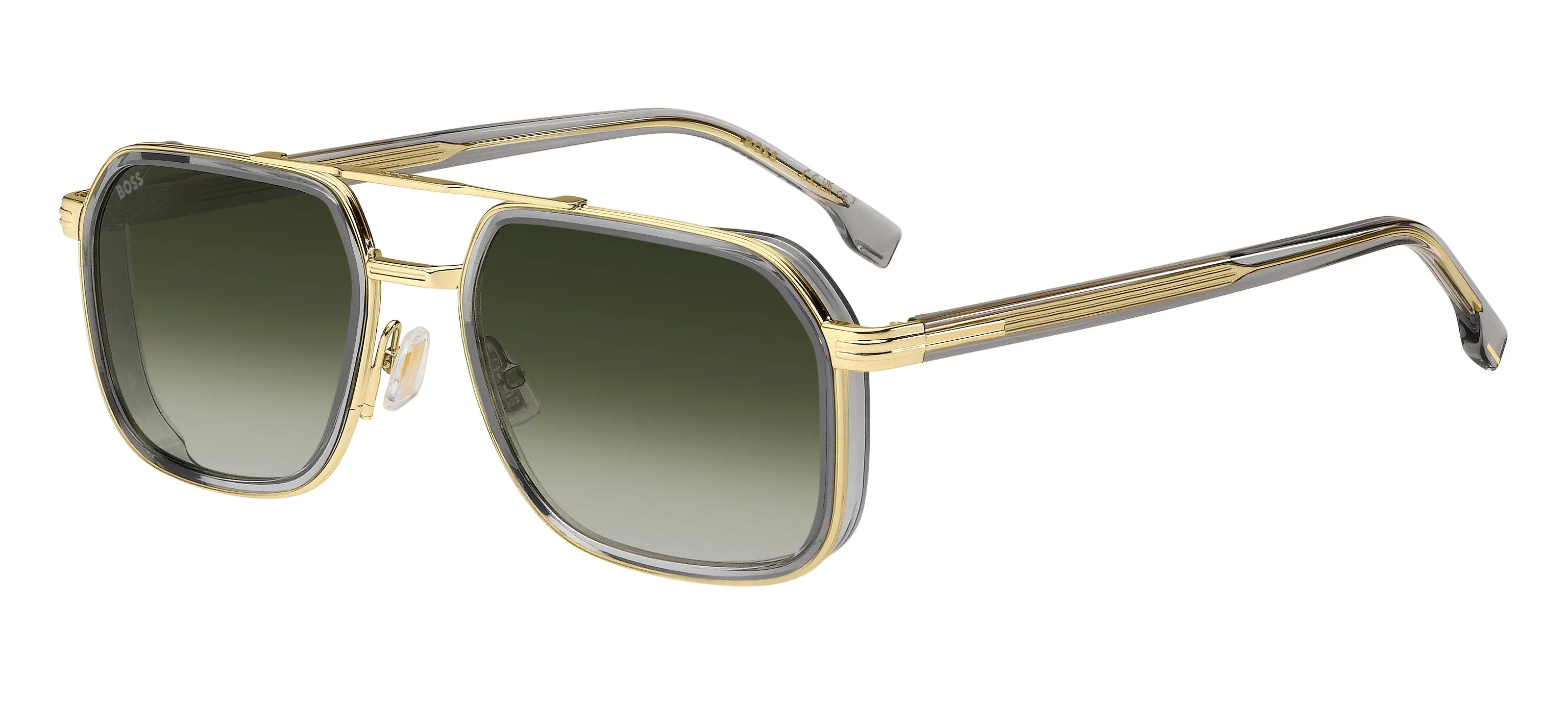 Hugo Boss Hugo Boss BOSS 1724/S FT3/9K Occhiali da sole Verde Sfumato - immagine 1