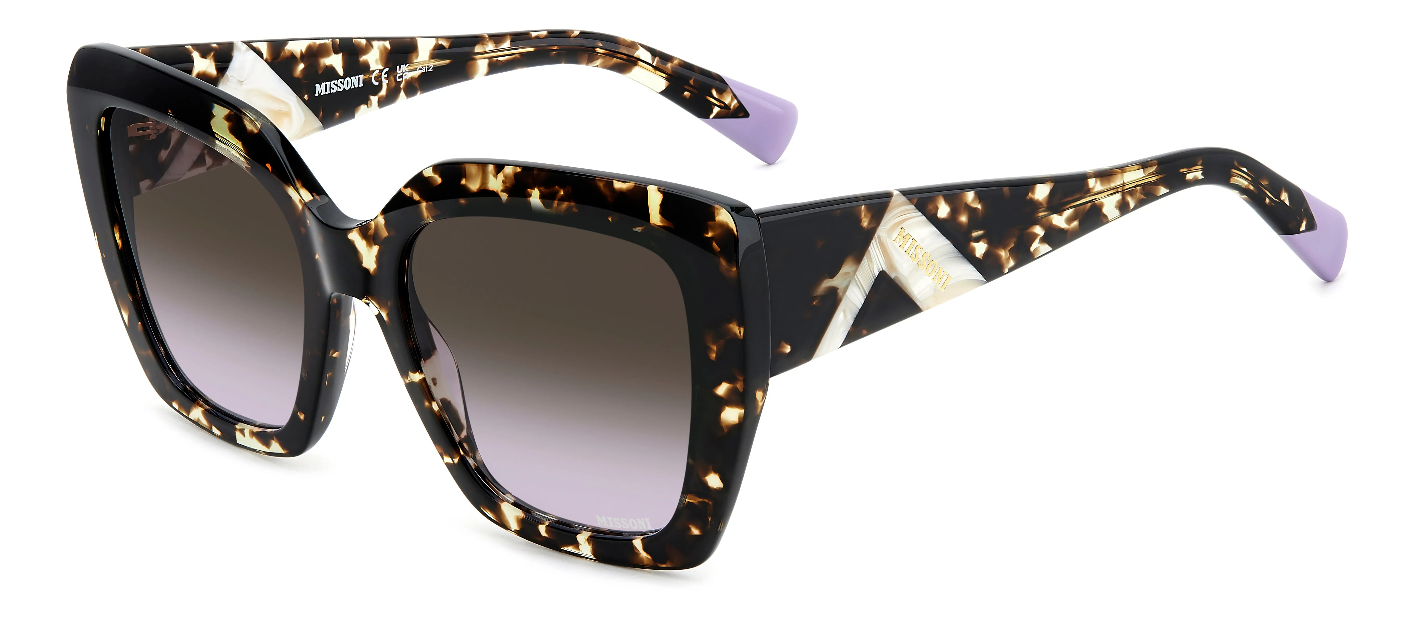 Missoni Missoni MIS 0197/S 086/QR Occhiali da sole Marrone Sfumato - immagine 2