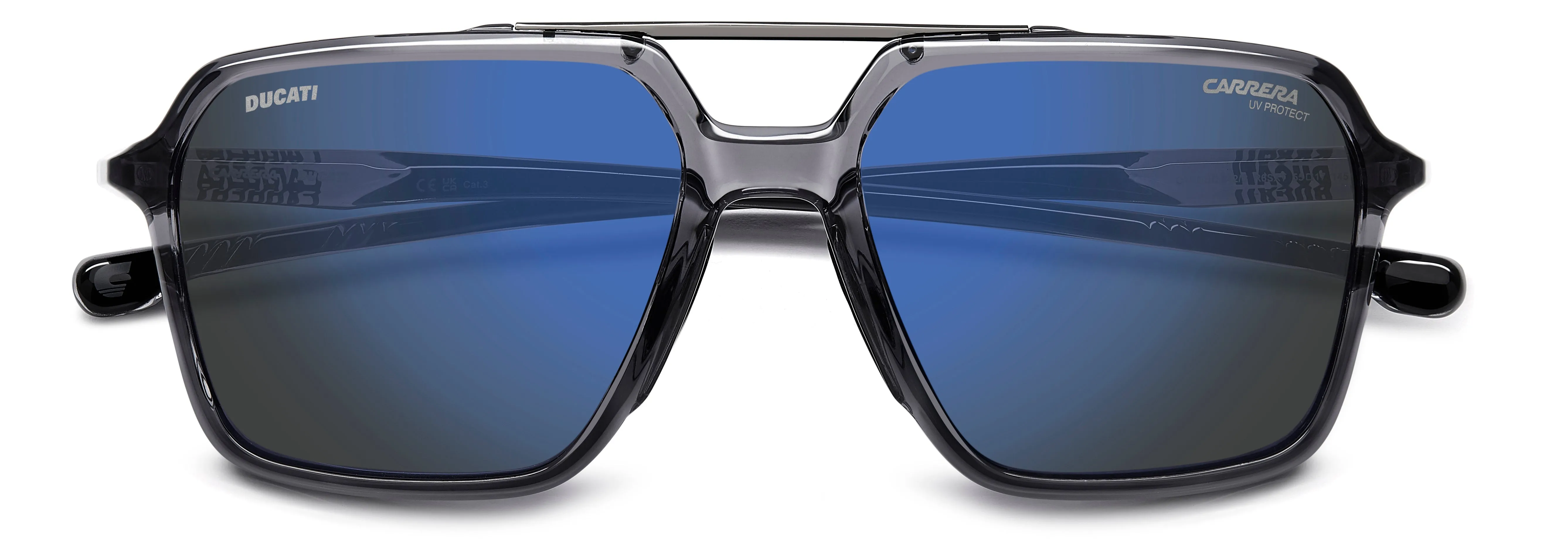 Carrera Ducati Carrera Ducati CARDUC 042/S R6S/XT Occhiali da sole Blu Specchiato - immagine 3
