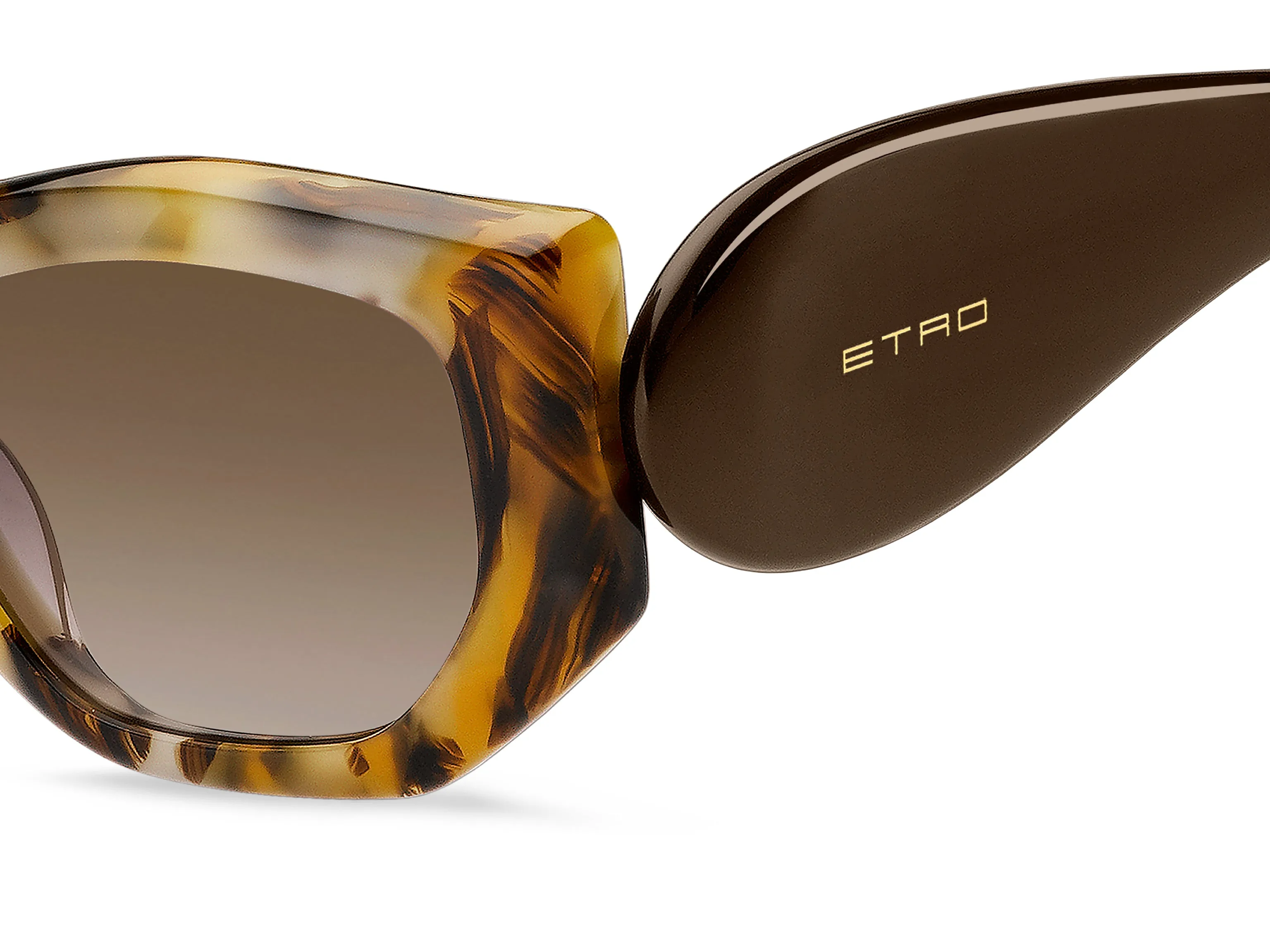 ETRO ETRO ETROPAISLEY 086/HA Occhiali da sole Marrone Sfumato - immagine 3