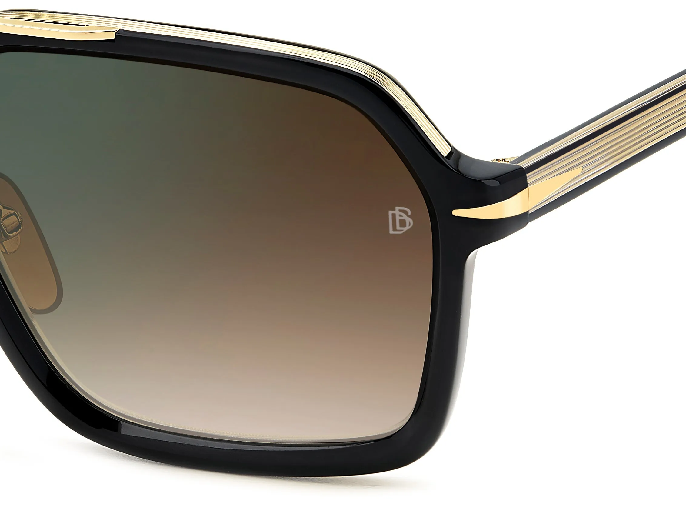 DAVID BECKHAM DAVID BECKHAM DB 7128/S 2M2/QY Occhiali da sole Marrone Specchiato - immagine 3