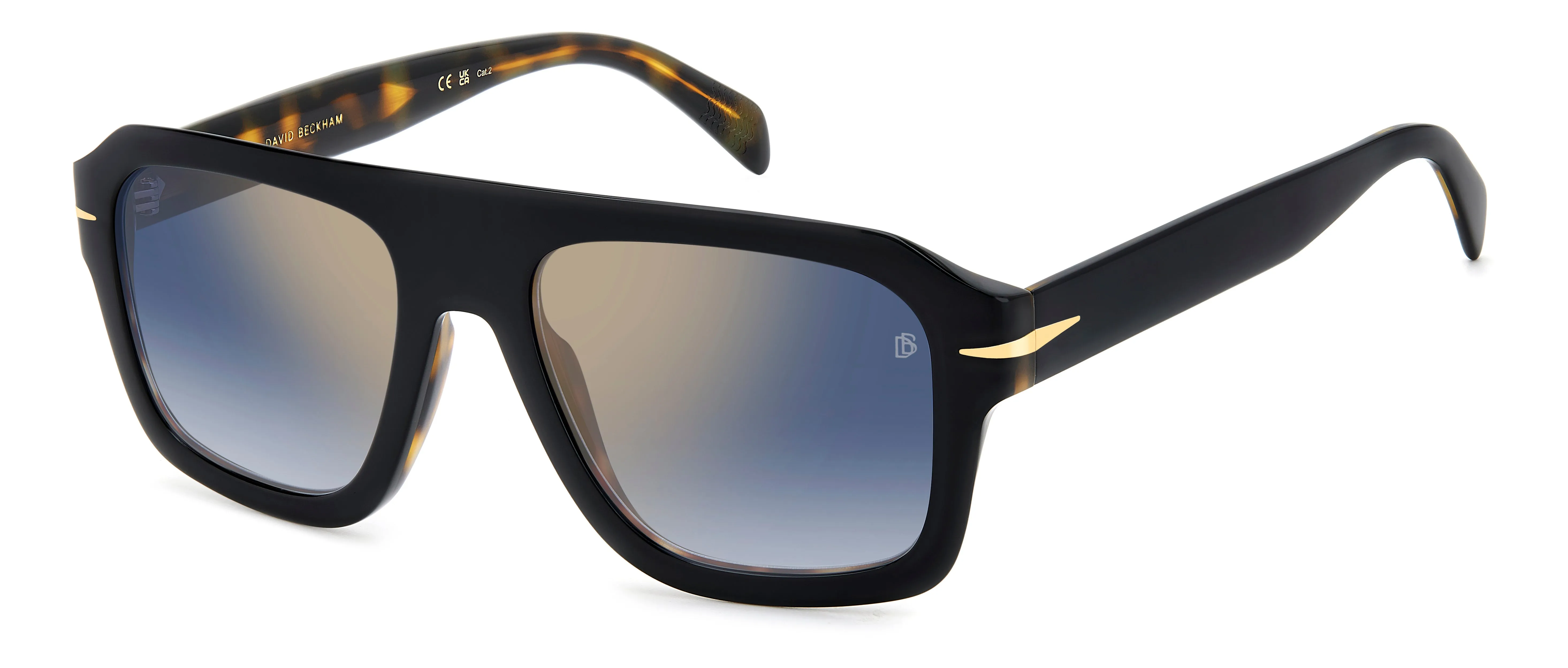 DAVID BECKHAM DAVID BECKHAM DB 7127/S WR7/1V Occhiali da sole Blu Specchiato - immagine 1