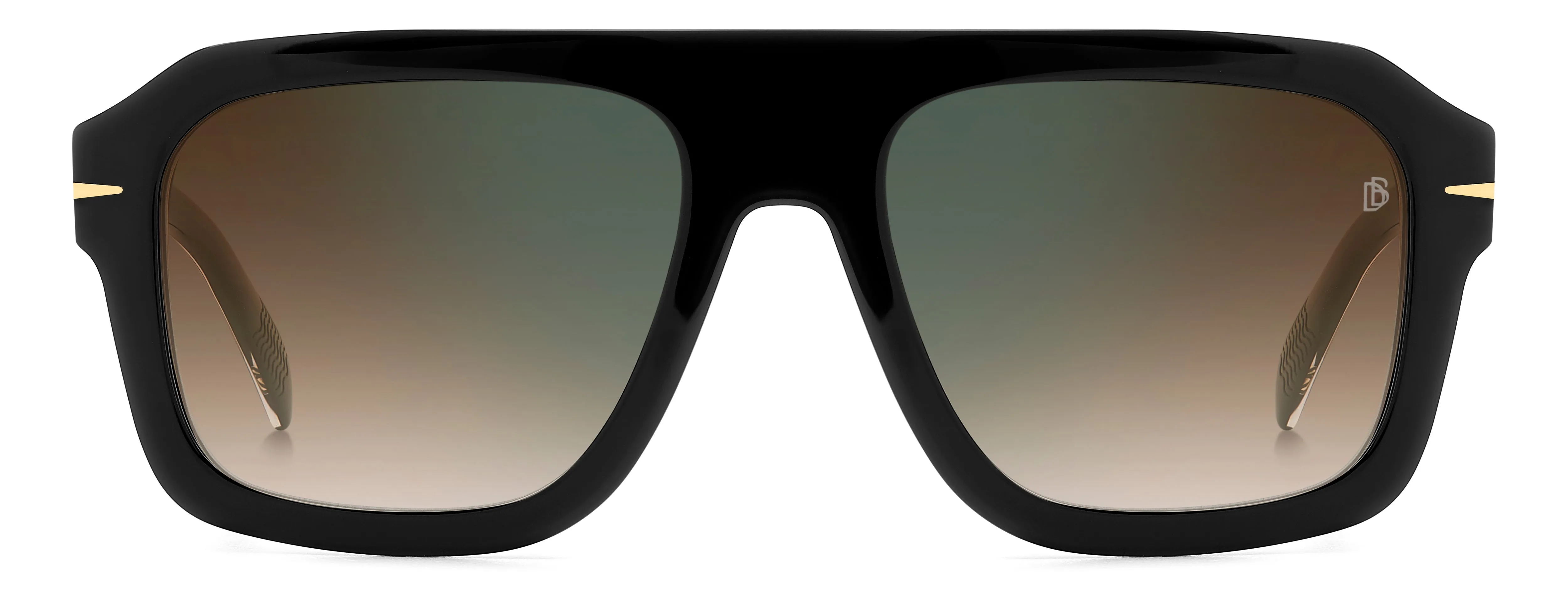 DAVID BECKHAM DAVID BECKHAM DB 7127/S 2M2/QY Occhiali da sole Marrone Specchiato - immagine 2