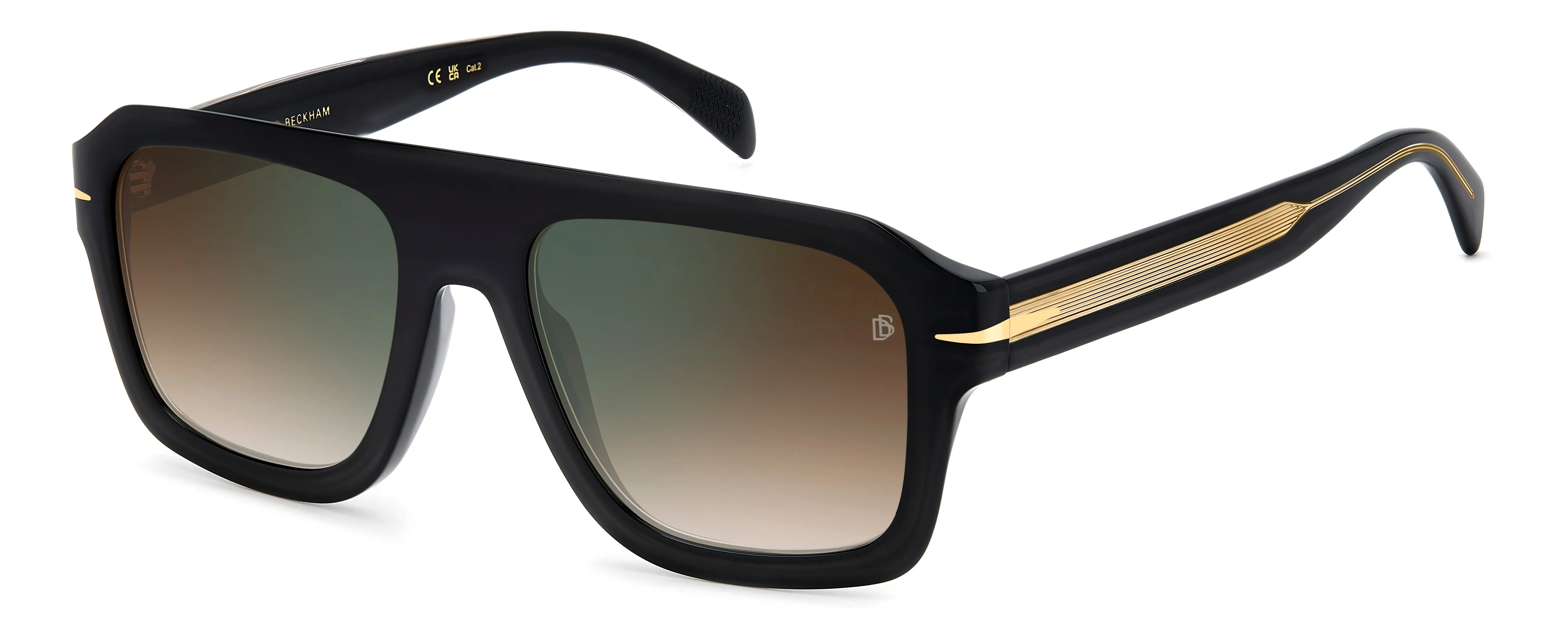 DAVID BECKHAM DAVID BECKHAM DB 7127/S 2M2/QY Occhiali da sole Marrone Specchiato - immagine 4