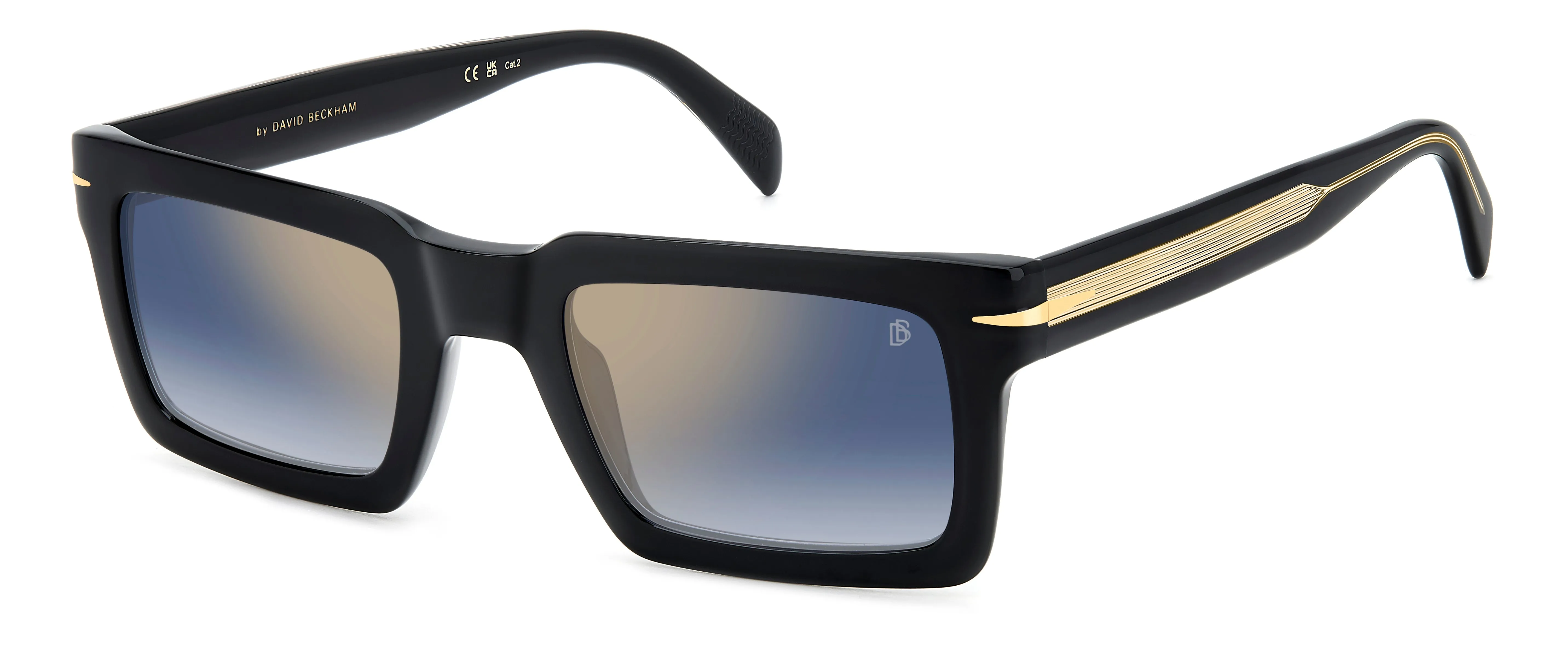 DAVID BECKHAM DAVID BECKHAM DB 7126/S 2M2/1V Occhiali da sole Blu Specchiato - immagine 2