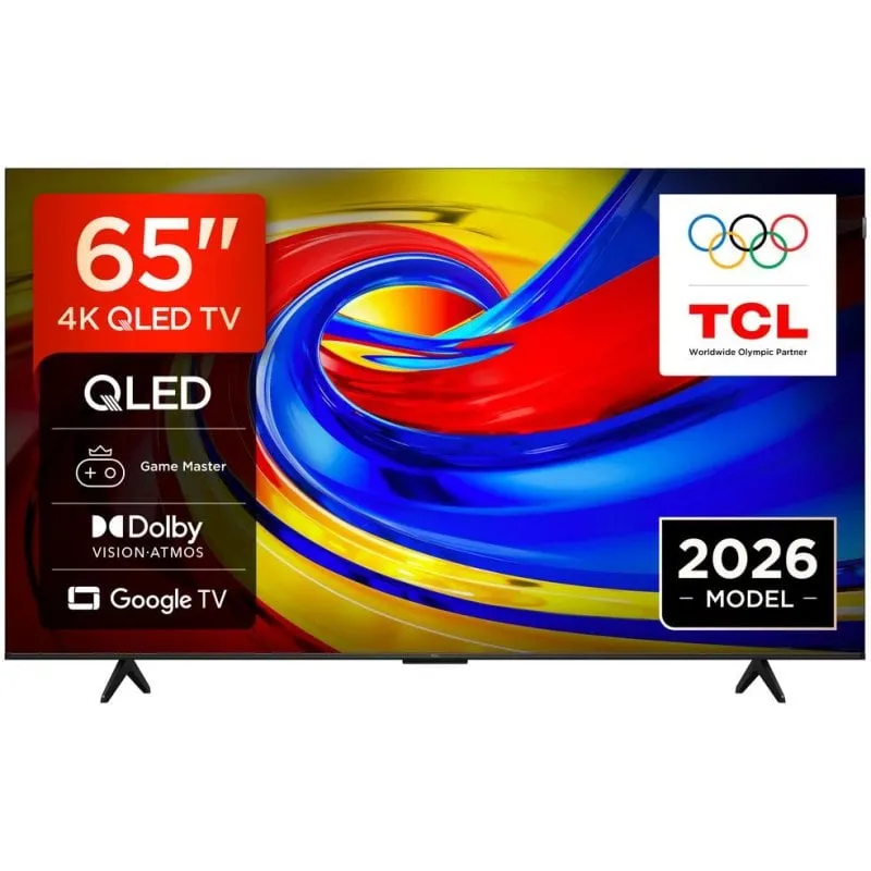 TV TCL QLED P7L 65P7L 65" 4K Ultra HD 60Hz Smart TV Google TV HDR10 Dolby Vision - immagine 1