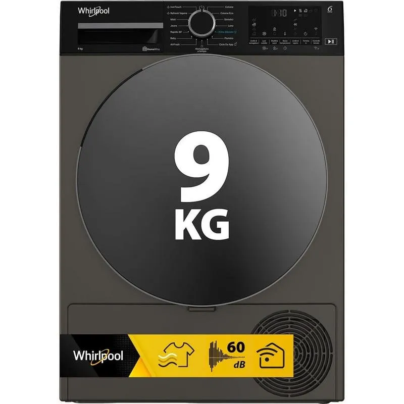 Asciugatrice a condensazione Whirlpool C WD 96M GBS IT 9kg Classe A con pompa di calore e Wi-Fi - immagine 1
