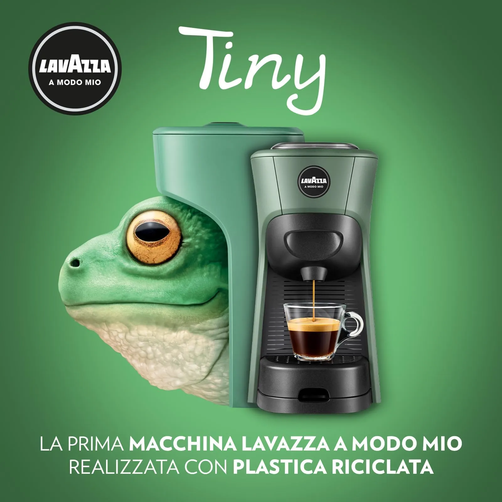 Lavazza, A Modo Mio Macchina Caffè Tiny, Verde - immagine 6