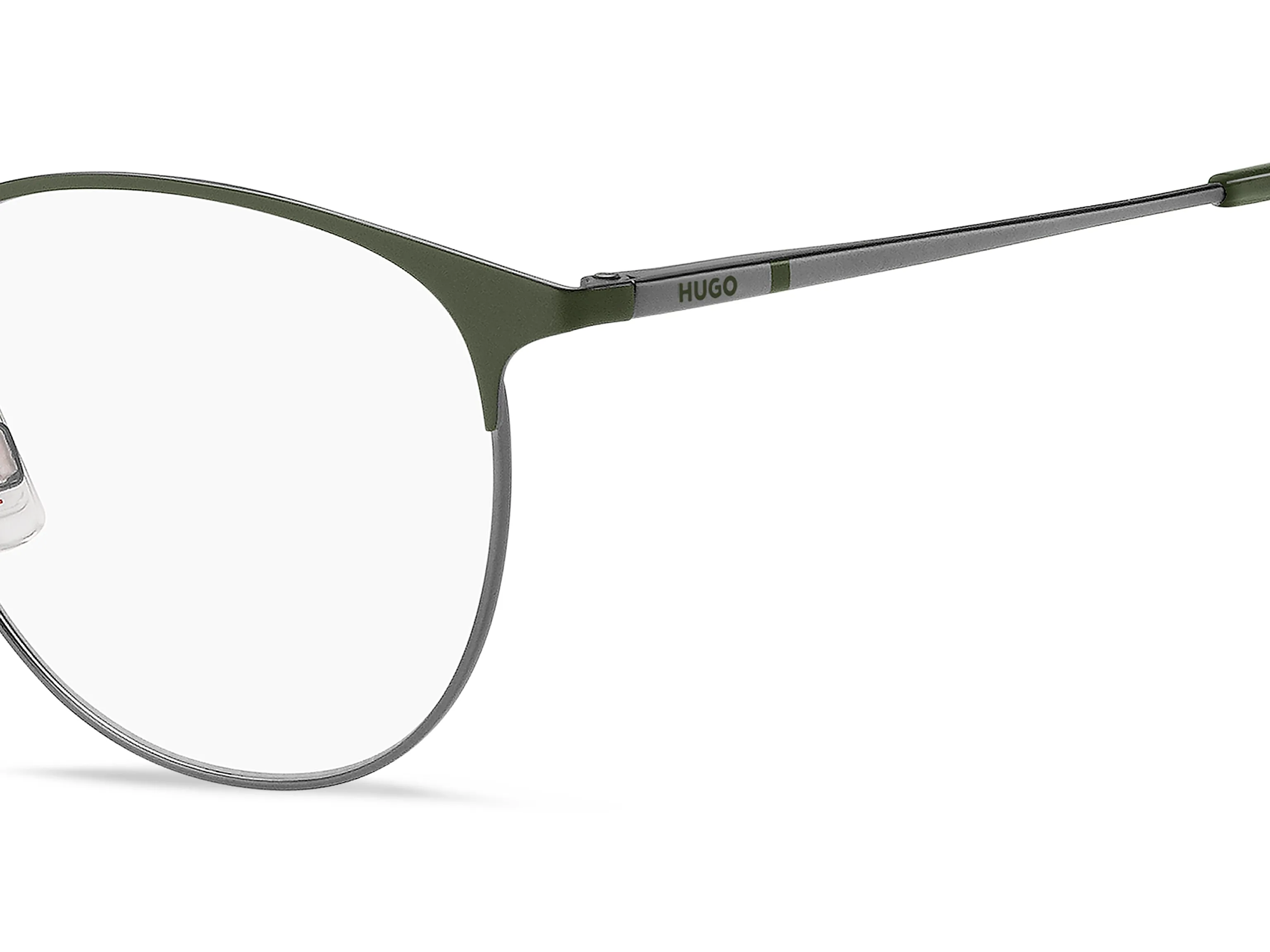 Hugo Boss HG 1290 0OC Montature da vista Acciaio Canna di Fucile opaco Rotonda - immagine 3