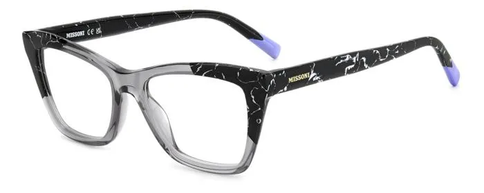 Missoni MIS 0174 UHX Montature da vista Acetato Grigio/Nero Squadrata - immagine 1