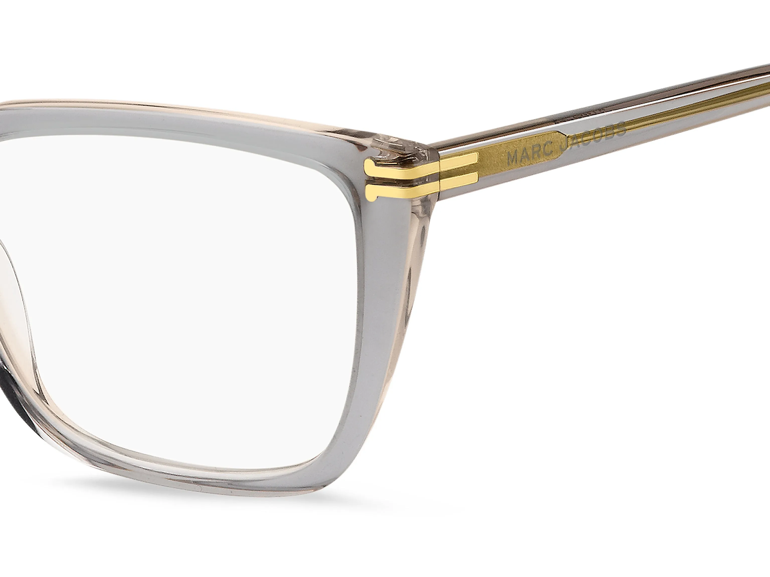 Marc Jacobs MJ 1107 YQL Montature da vista Acetato Grigio Squadrata - immagine 3