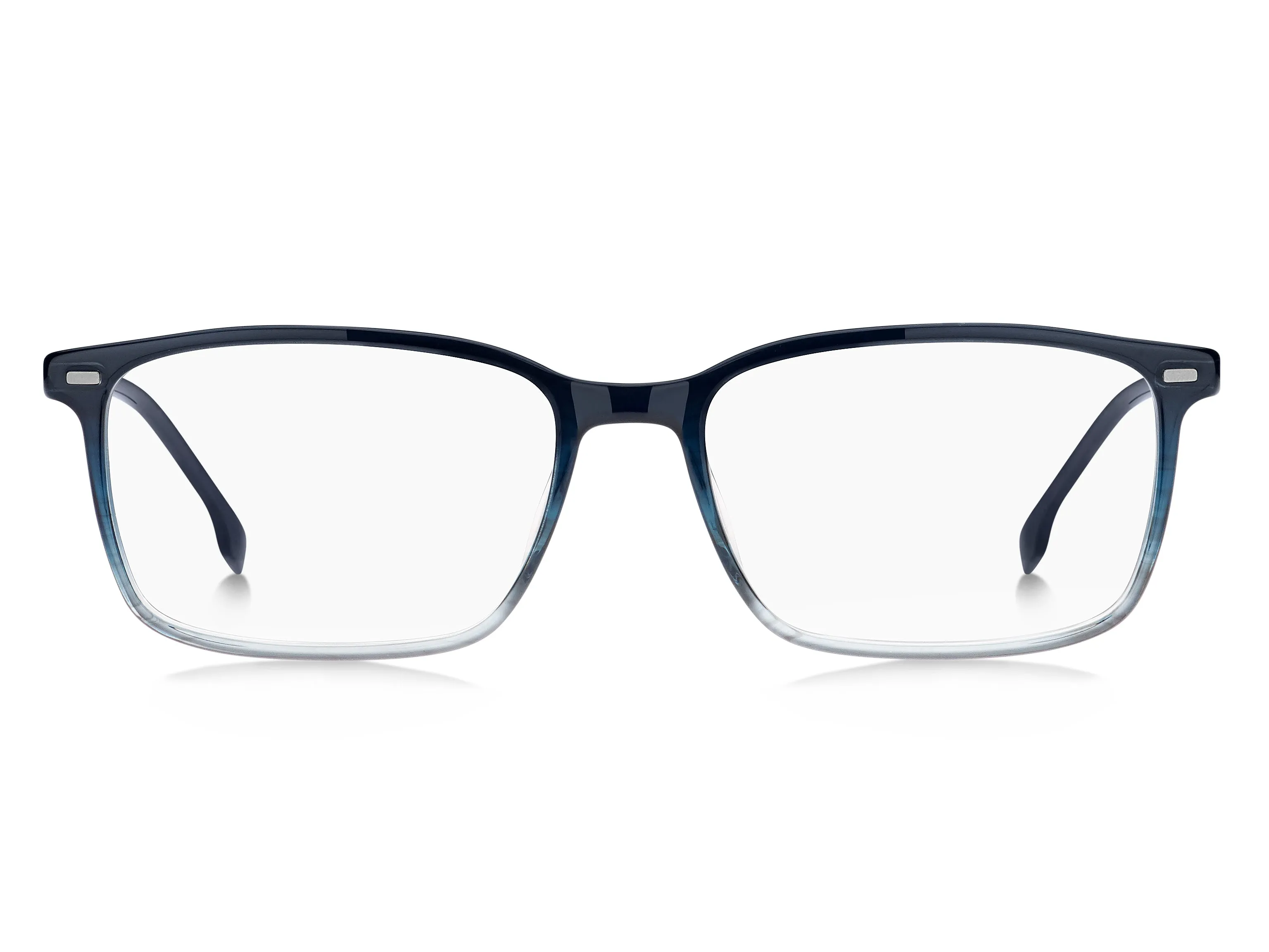 Hugo Boss BOSS 1643 QEU Montature da vista Acetato Blu Squadrata - immagine 2