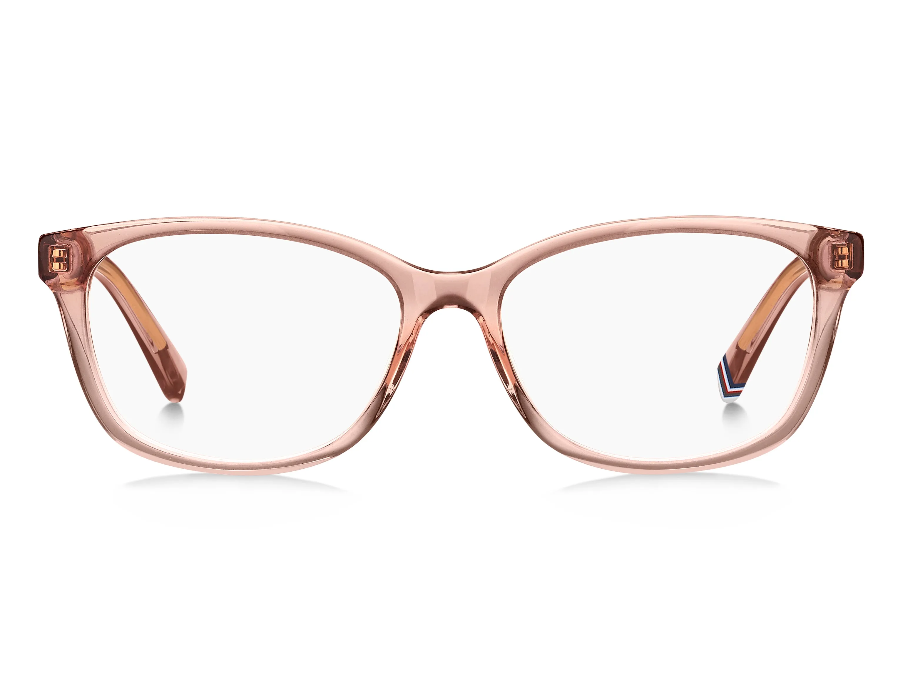 Tommy Hilfiger TH 2108 35J Montature da vista Acetato Rosa Squadrata - immagine 2