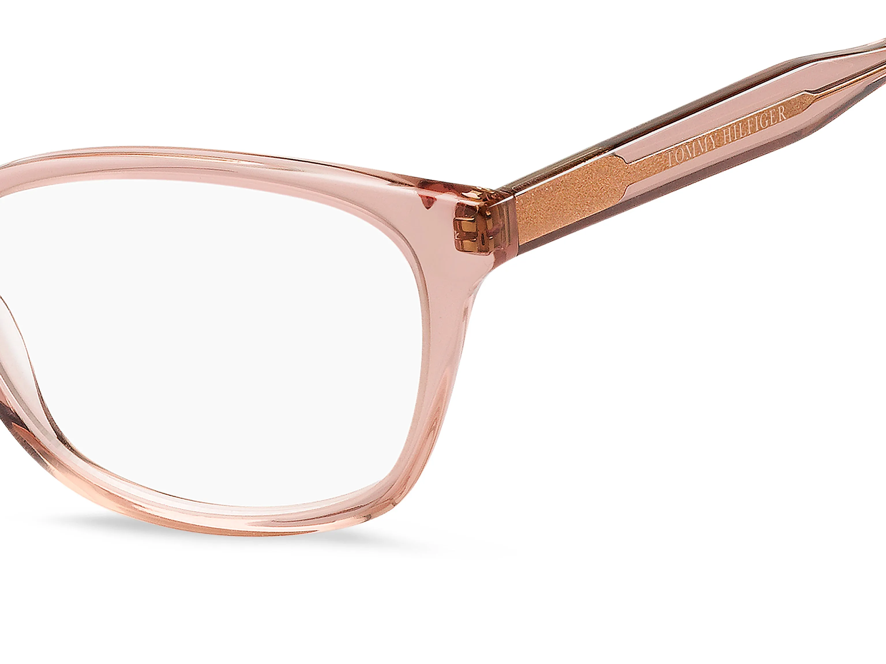 Tommy Hilfiger TH 2108 35J Montature da vista Acetato Rosa Squadrata - immagine 3