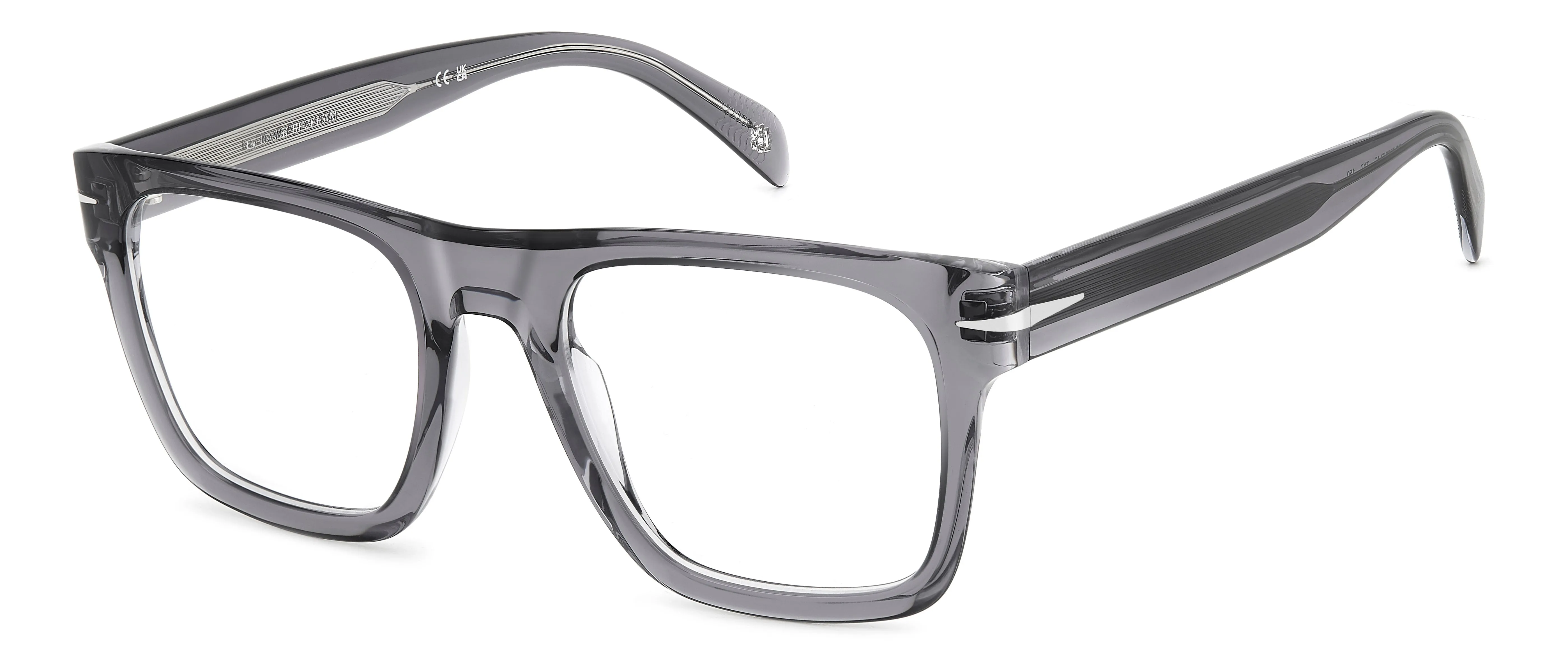 DAVID BECKHAM DB 7020/FLAT TX7 Montature da vista Acetato Grigio Squadrata - immagine 1