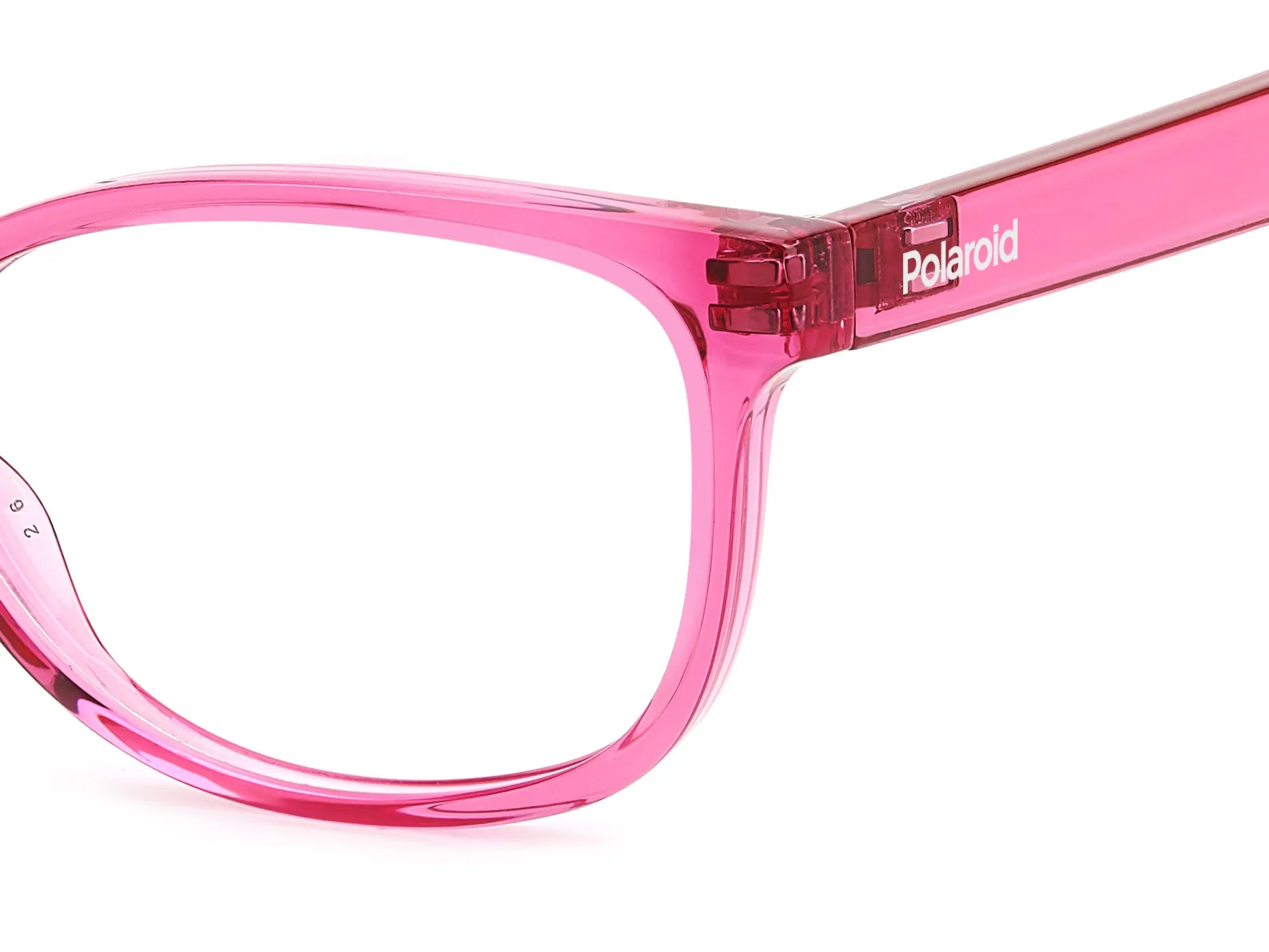 Polaroid PLD D833 MU1 Montature da vista bambino Plastica Fucsia Cat Eye - immagine 4
