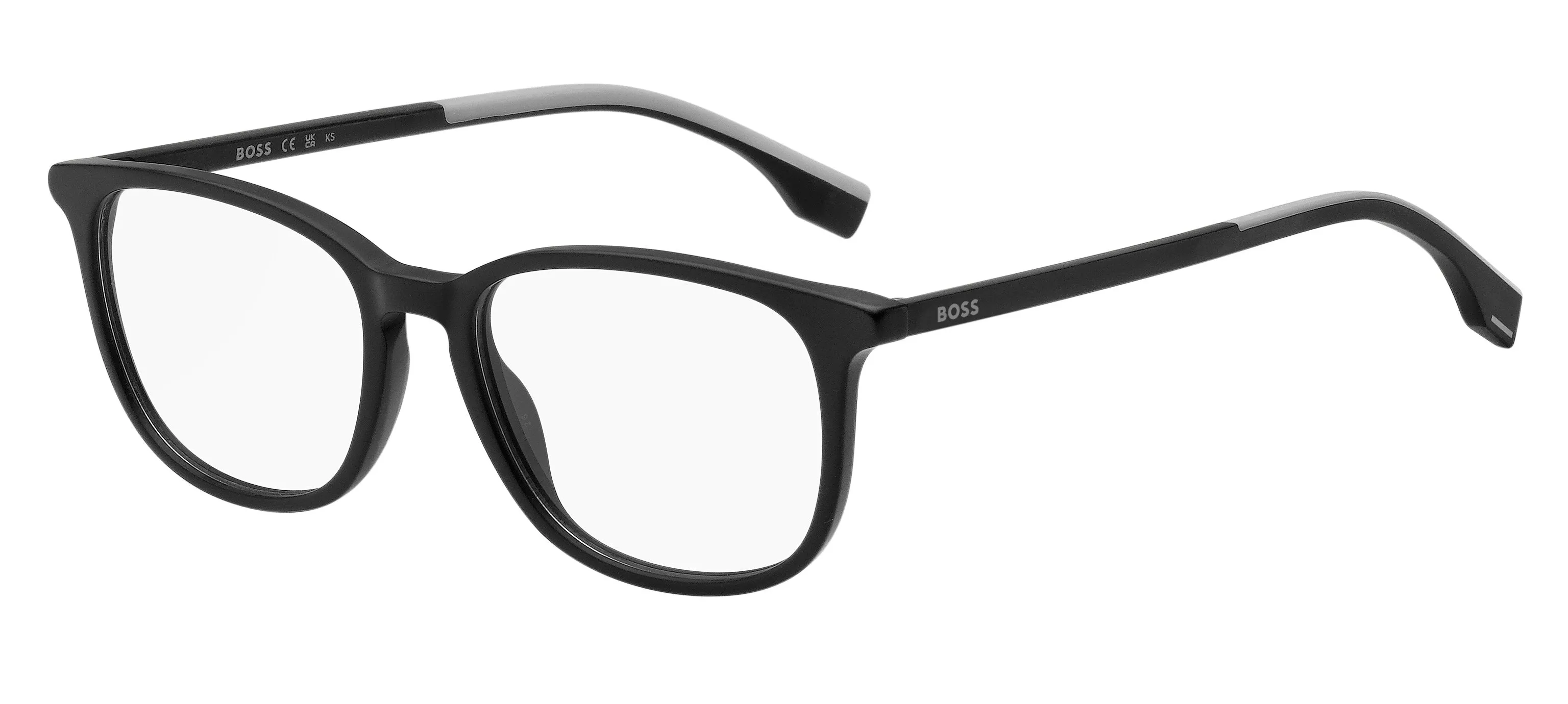 Hugo Boss Junior Hugo Boss BOSS 1546 08A Montature da vista bambino Acetato Nero/Grigio Squadrata - immagine 1