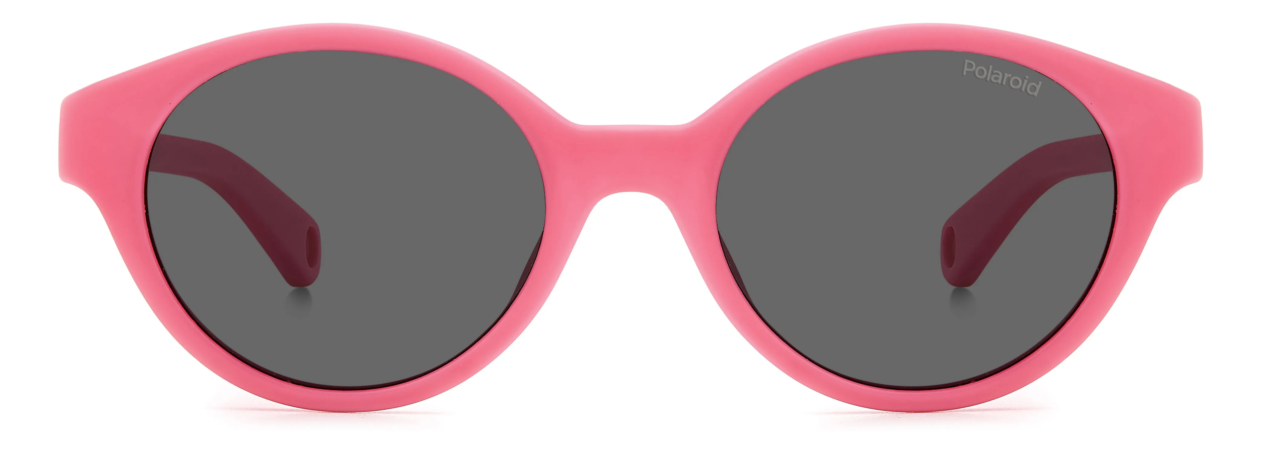 Polaroid PLD K007/S MU1/M9 Occhiali da sole bambino Plastica Rosa Grigio Rotonda Polarizzata - immagine 2