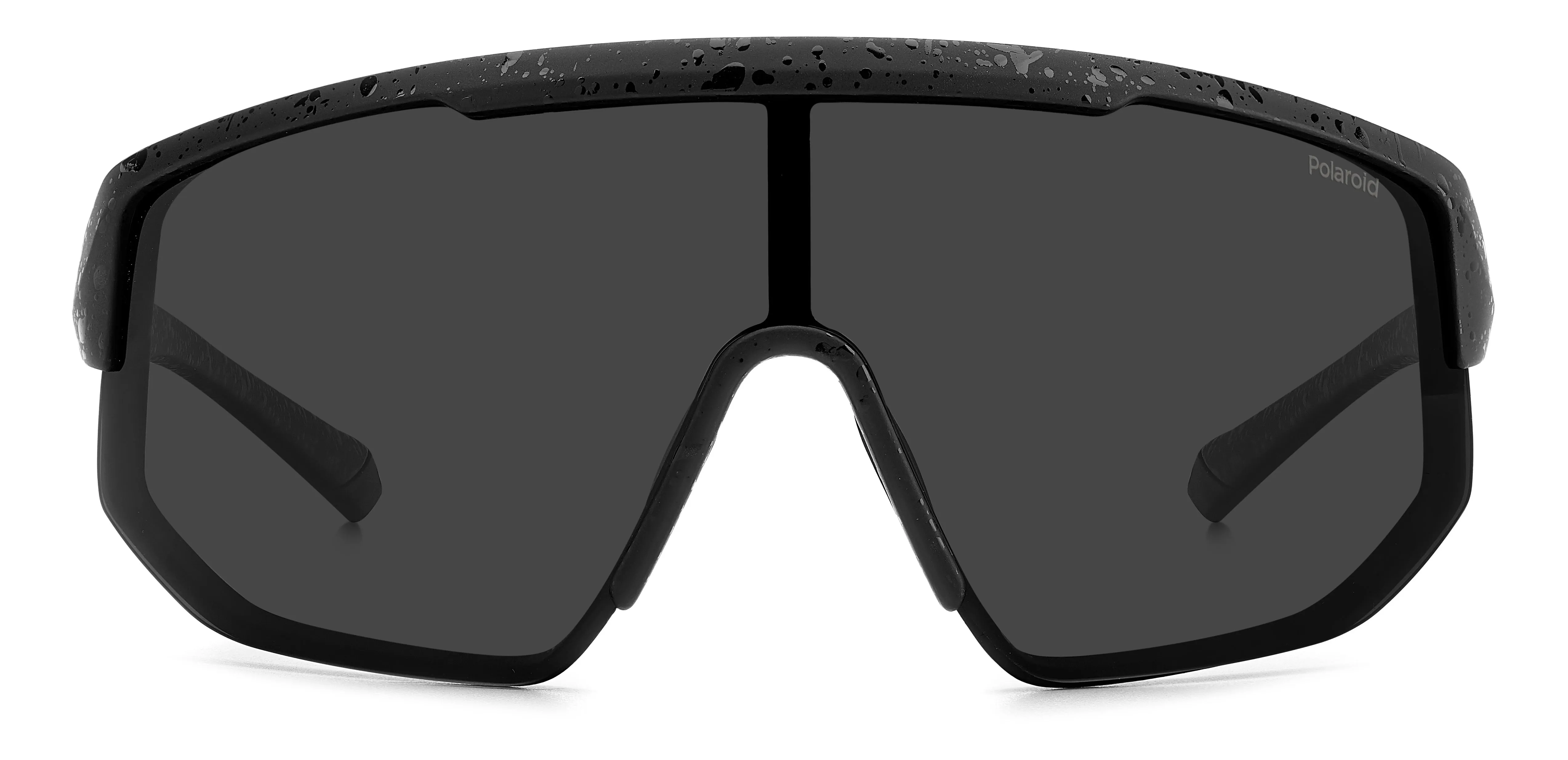 Polaroid PLD 7047/S 003/M9 Occhiali da sole Plastica Nero-opaco Grigio Maschera Polarizzata - immagine 2