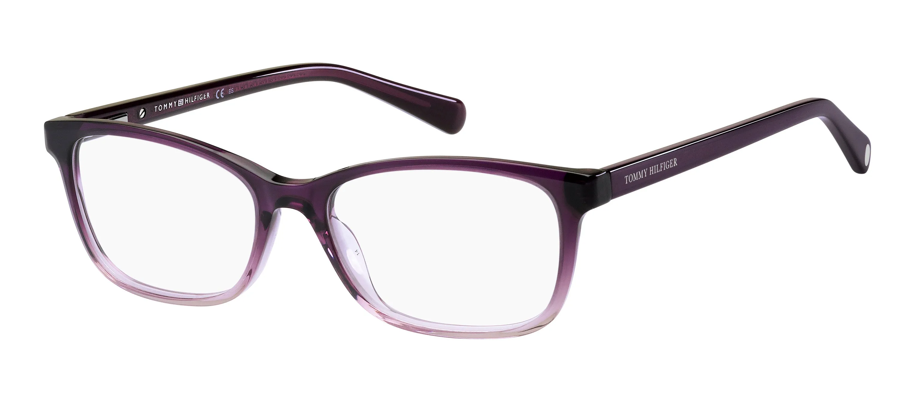 Tommy Hilfiger TH 1889 0T7 Montature da vista Acetato Viola Squadrata - immagine 1