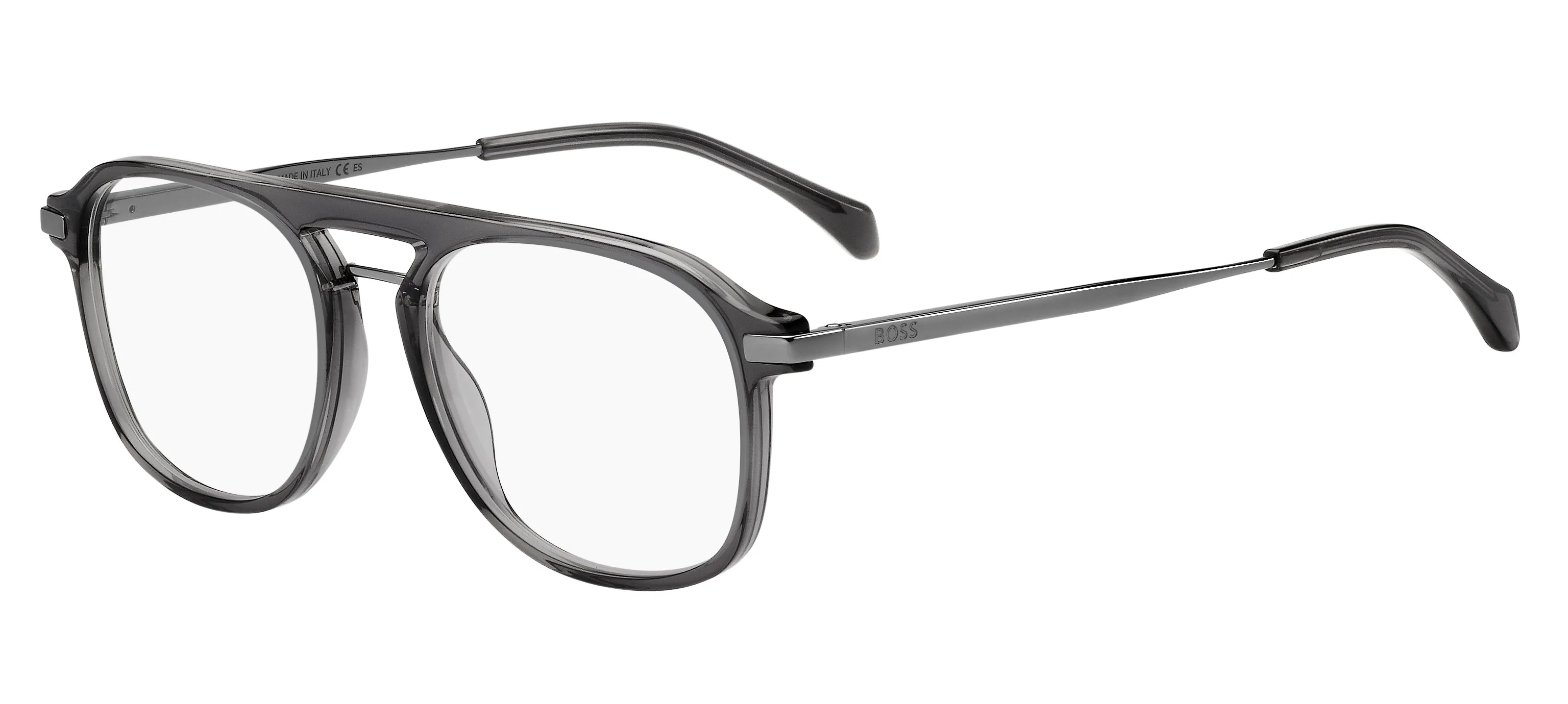 Hugo Boss BOSS 1092/IT KB7 Montature da vista Acetato Grigio Squadrata - immagine 1