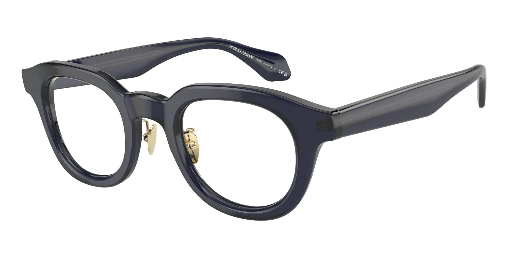 Giorgio Armani AR7253 6064 Montature da vista Acetato Blu Pantos Normale - immagine 1