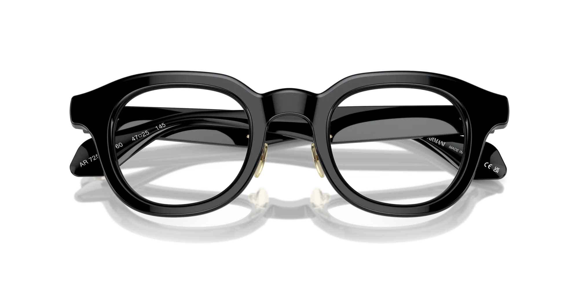 Giorgio Armani AR7253 6060 Montature da vista Acetato Nero Pantos Normale - immagine 2