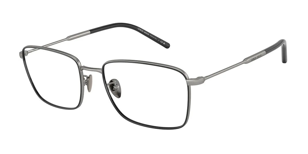 Giorgio Armani AR5127J 3003 Montature da vista Acciaio Grigio Trasparente Squadrata Normale - immagine 1