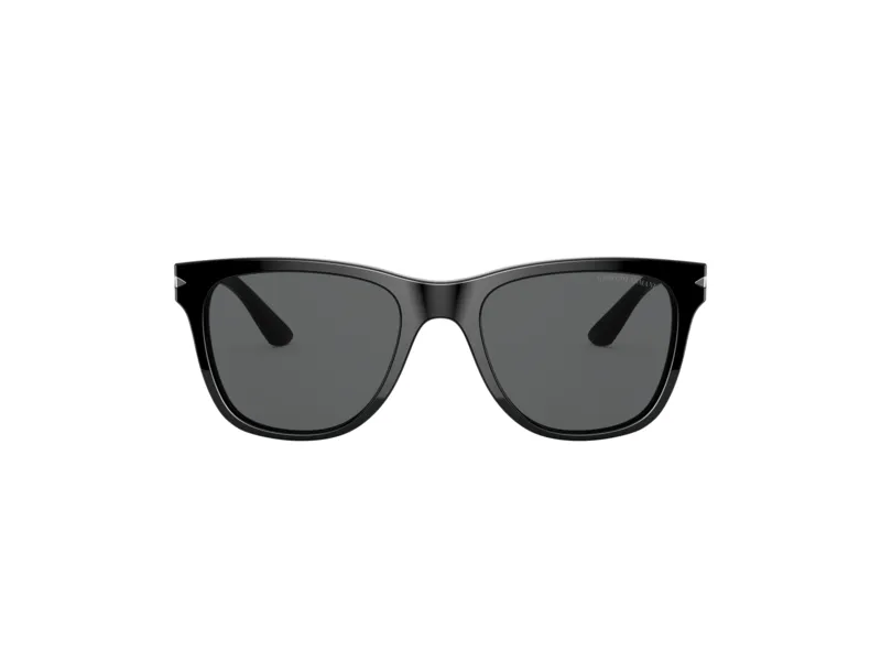 Giorgio Armani AR8133 500187 Occhiali da sole Plastica Nero Grigio Squadrata - immagine 2