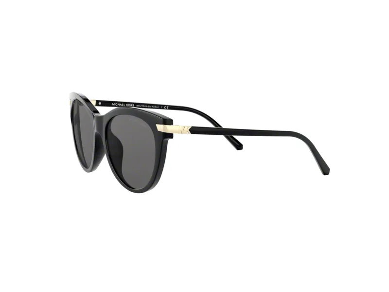 Michael Kors MK2112U BAR HARBOR 333287 Occhiali da sole Plastica Nero Grigio Cat Eye Normale - immagine 3