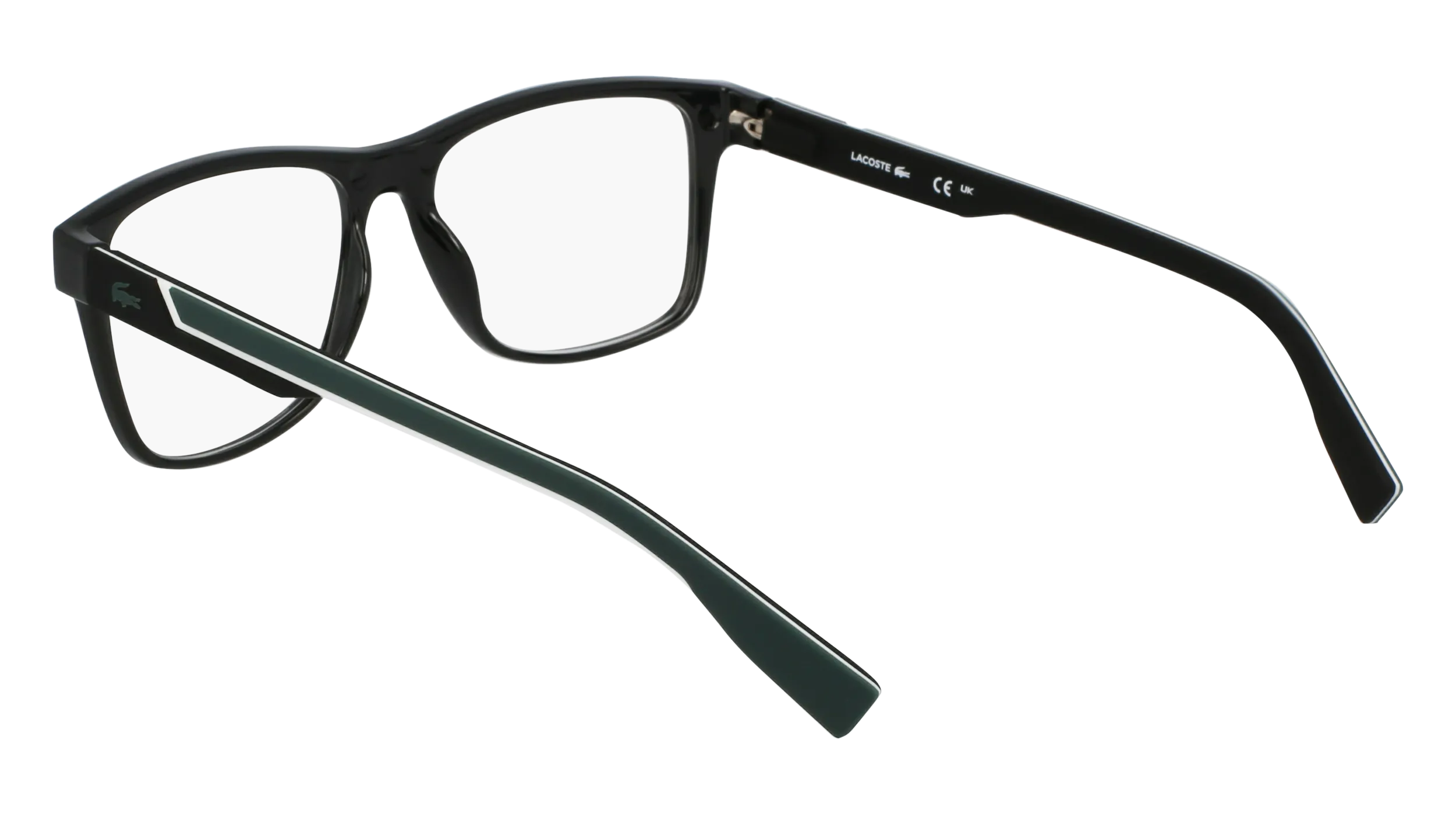 Lacoste L2707MAG-SET 001 Montature da vista Bio-iniettato Nero Squadrata Normale - immagine 3