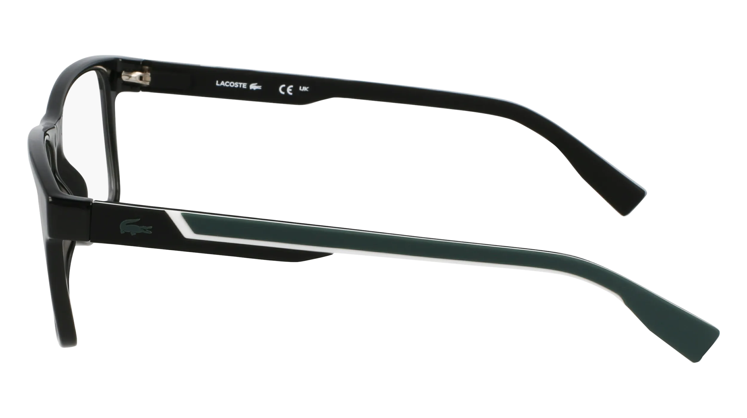 Lacoste L2707MAG-SET 001 Montature da vista Bio-iniettato Nero Squadrata Normale - immagine 4