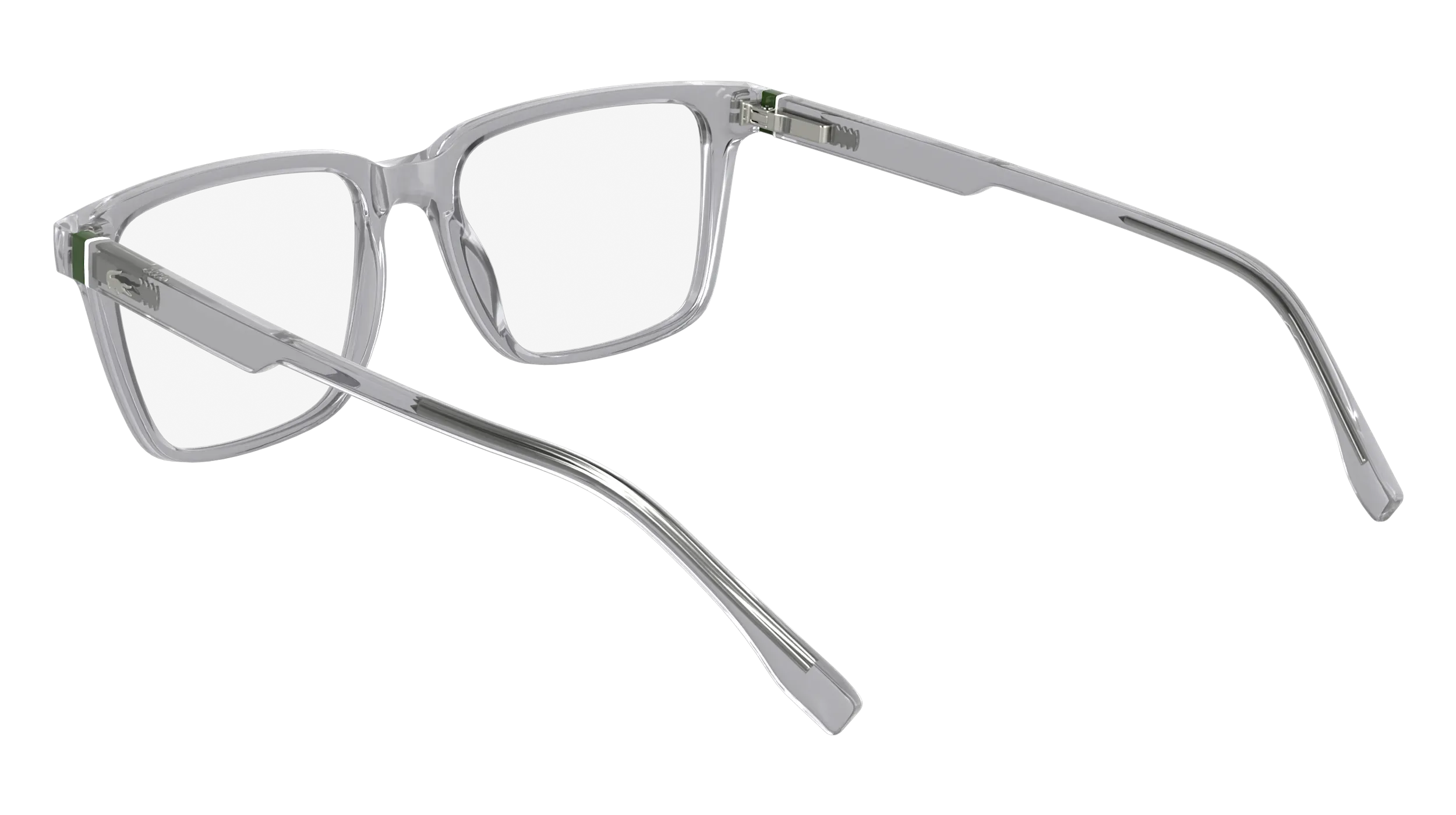 Lacoste L2963 035 Montature da vista Bio-iniettato Grigio Squadrata Normale - immagine 3
