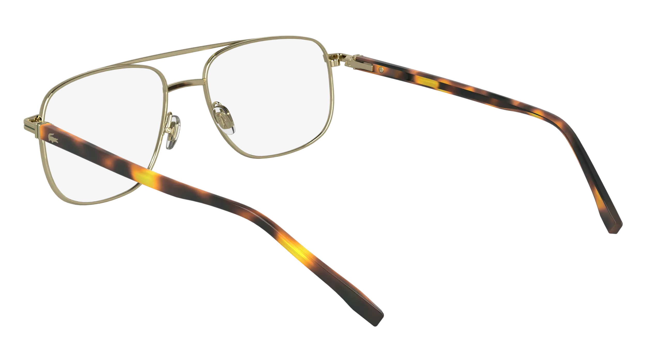 Lacoste L2302 714 Montature da vista Metallo Oro Squadrata Normale - immagine 3