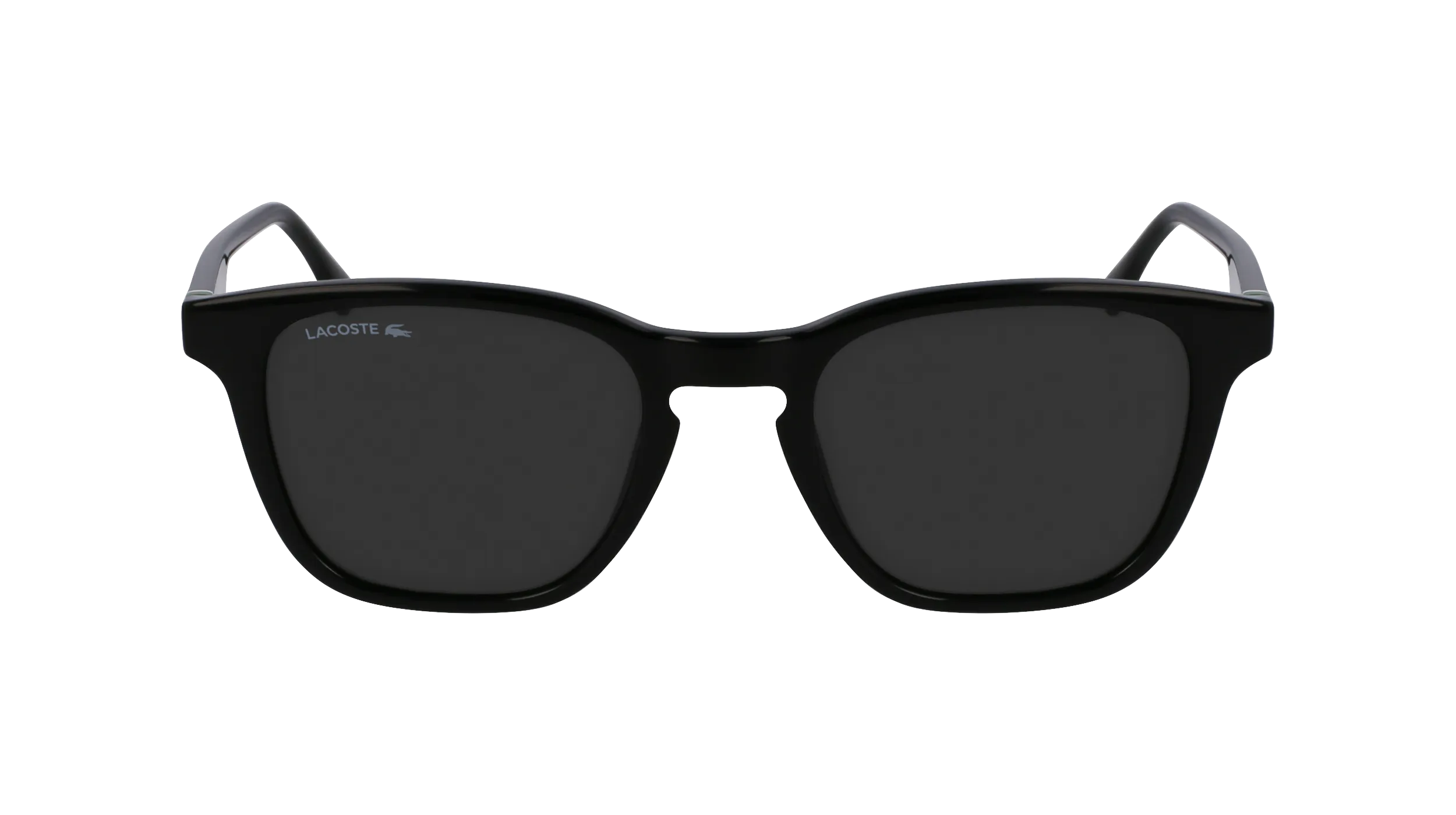 Lacoste L6040S 001 Occhiali da sole Bio-iniettato Nero Squadrata Normale - immagine 2