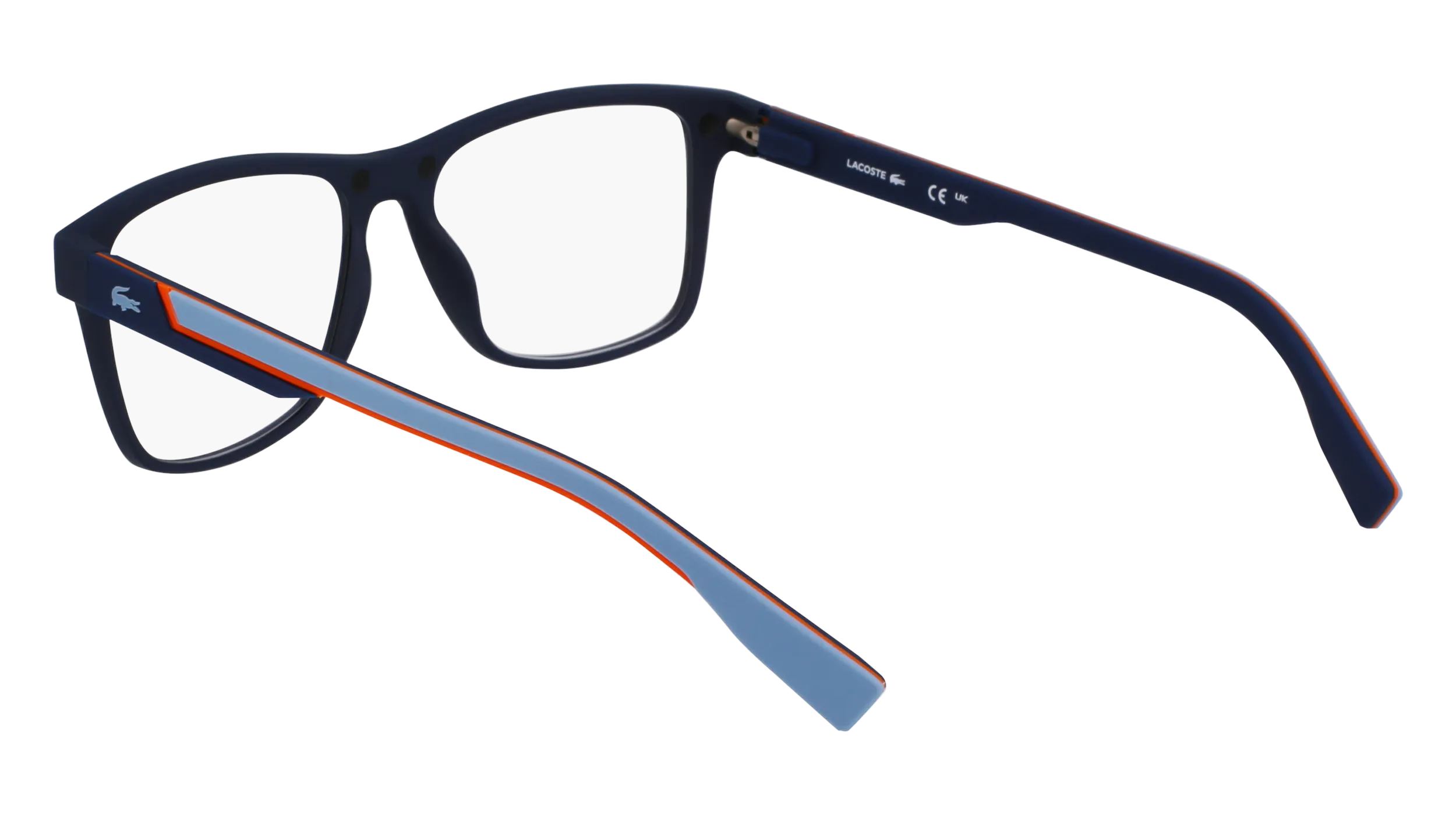 Lacoste L2707MAG-SET 410 Montature da vista Bio-iniettato Blu Squadrata Normale - immagine 3