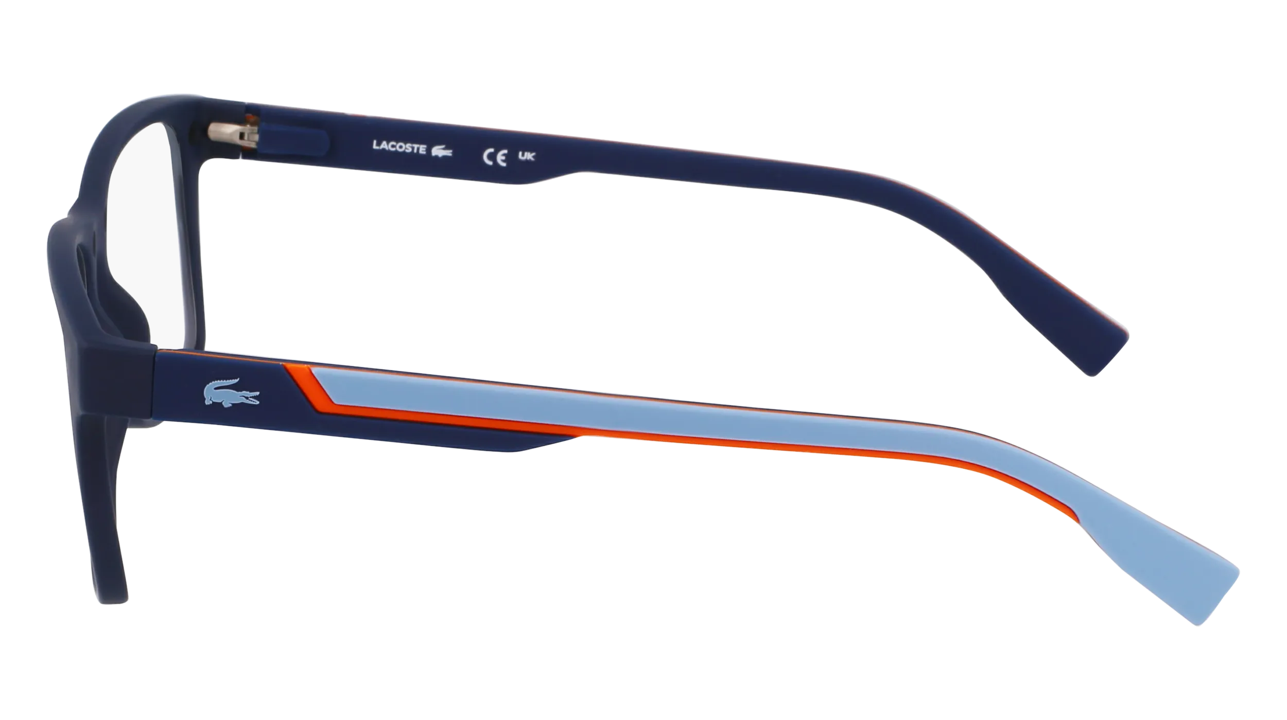 Lacoste L2707MAG-SET 410 Montature da vista Bio-iniettato Blu Squadrata Normale - immagine 4